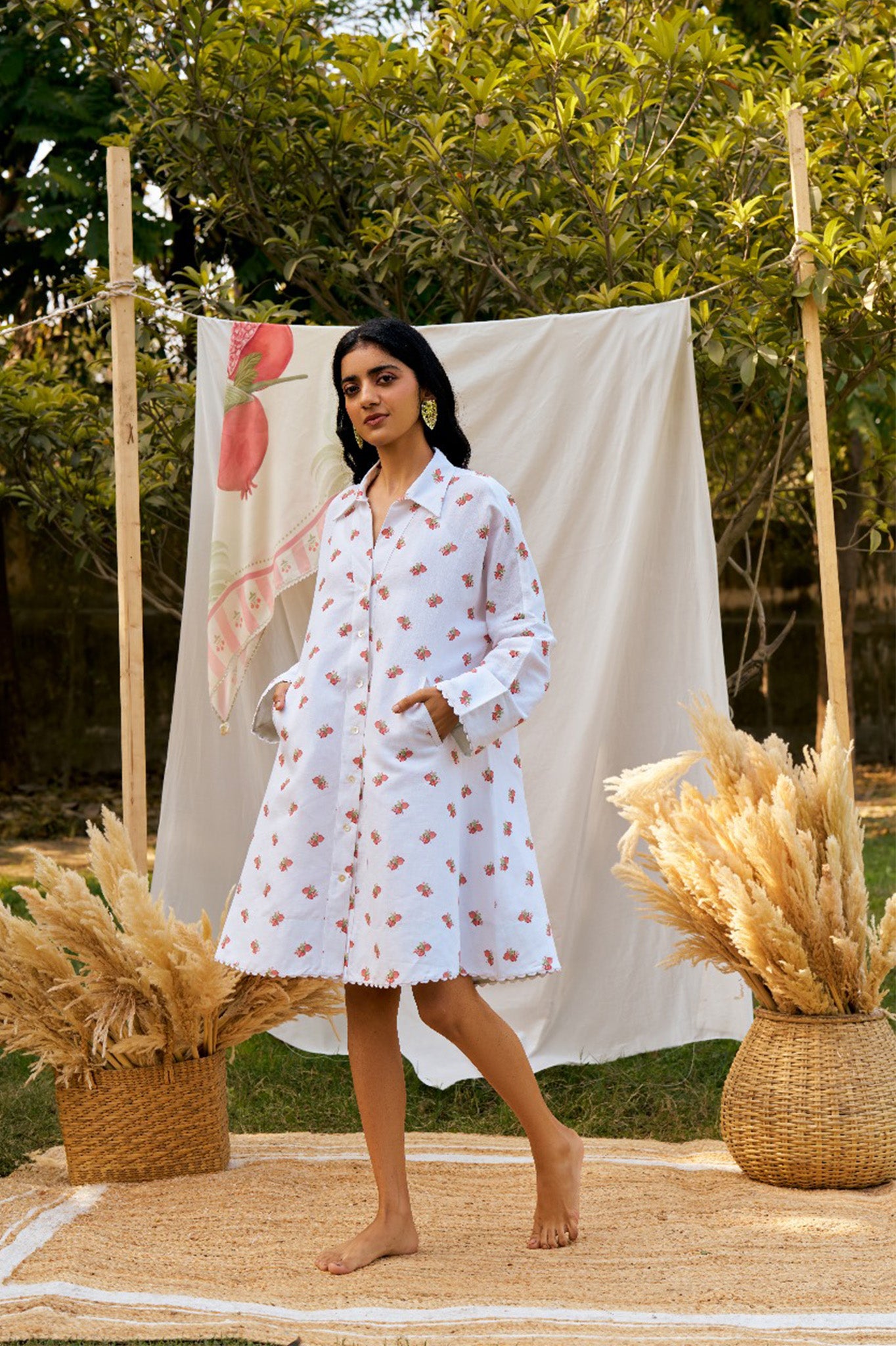 Pomme Sauvage - Vanille Shirt Dress