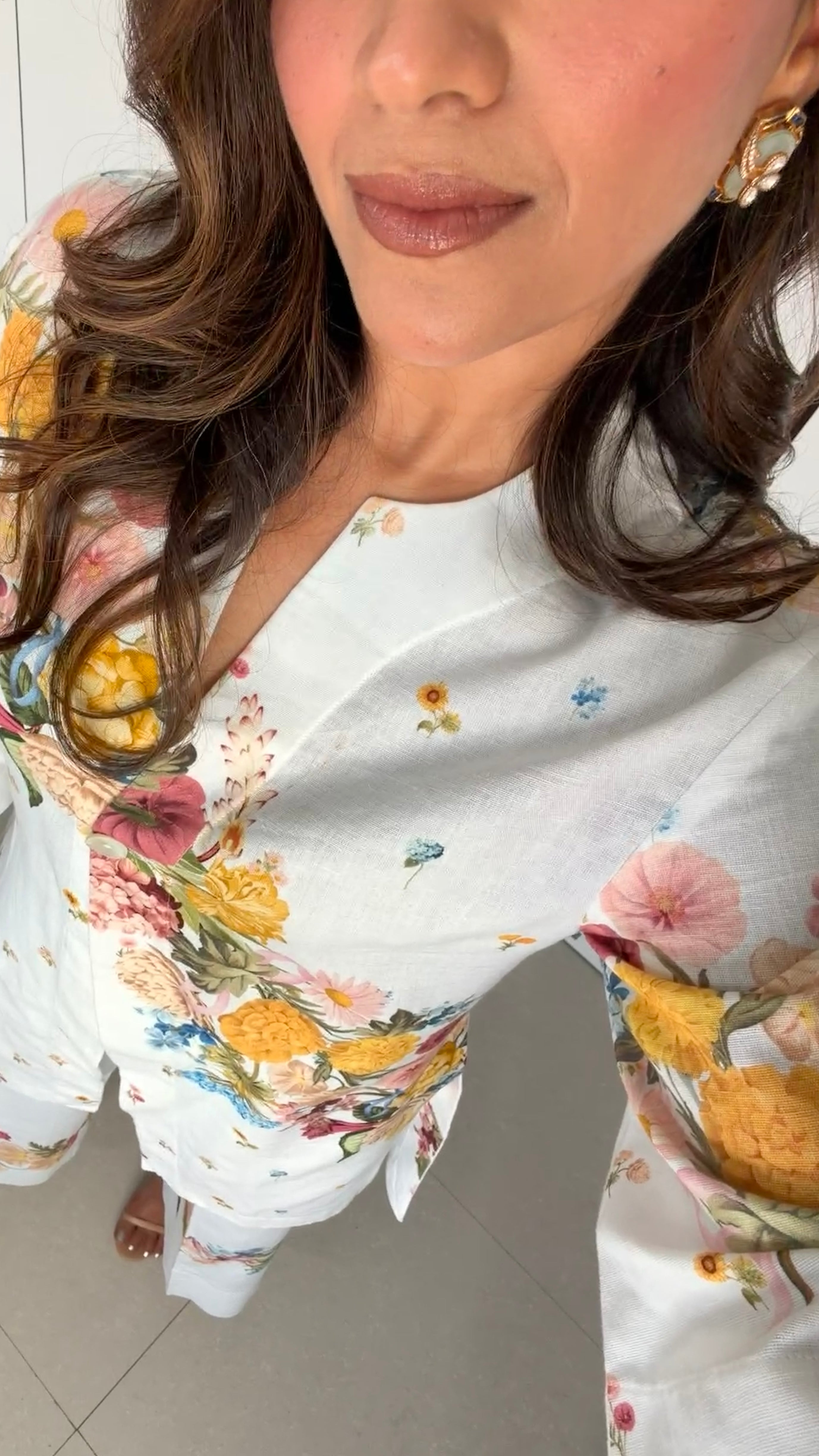 Gardenia Kurta Shirt Set