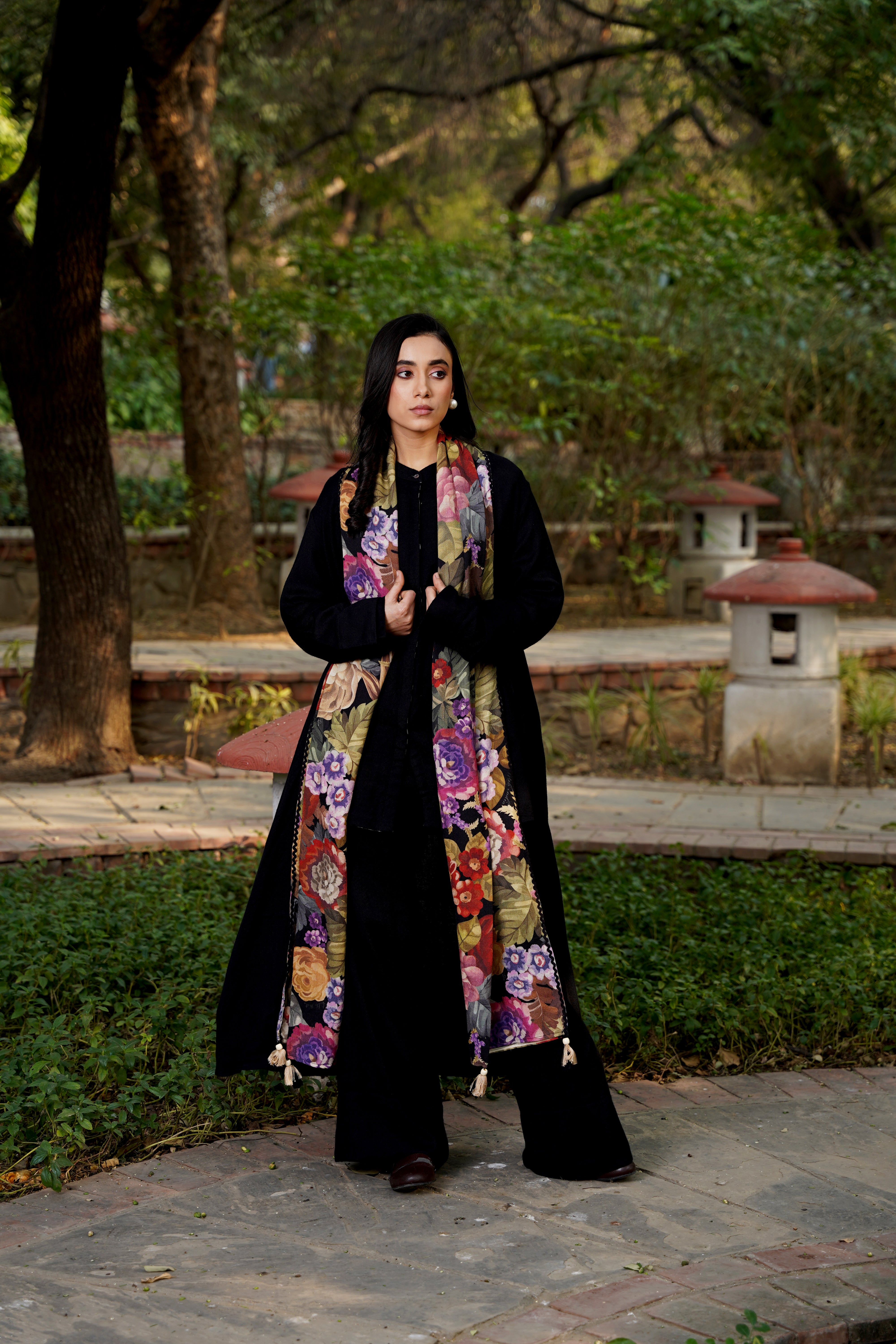 Plaid Blossom Overlay