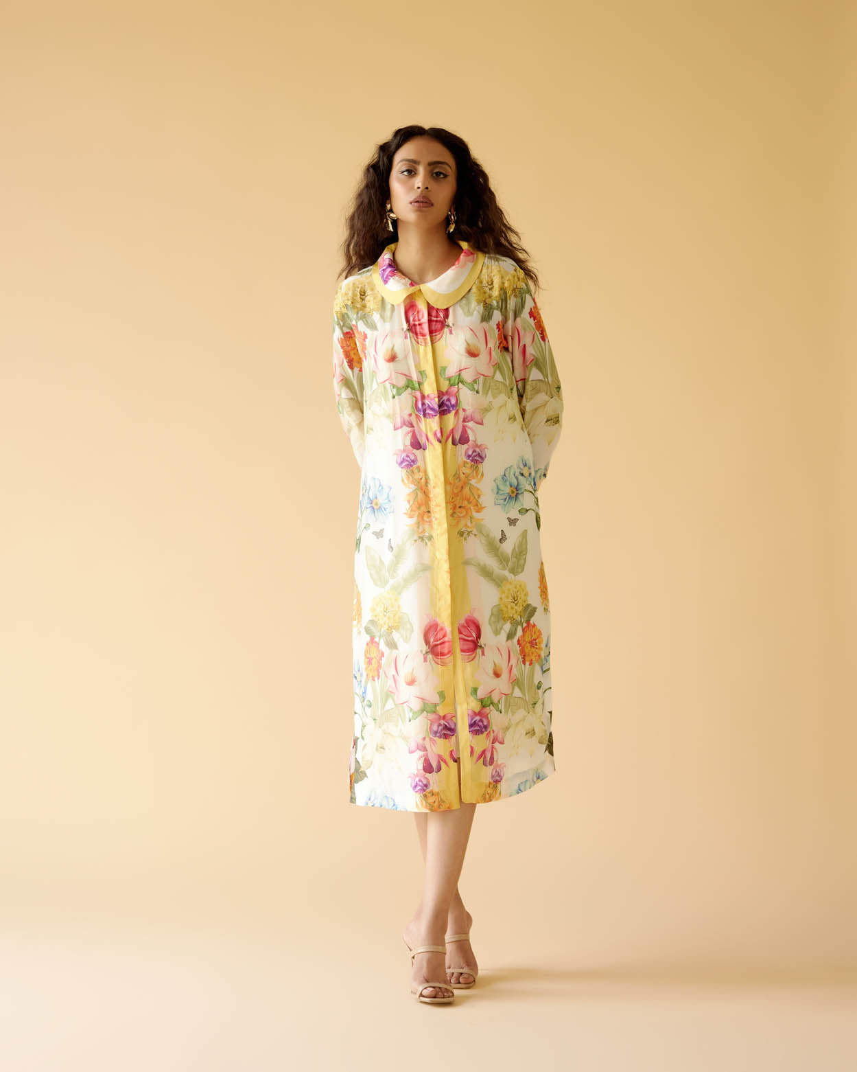 Home Garden Shirt Dress