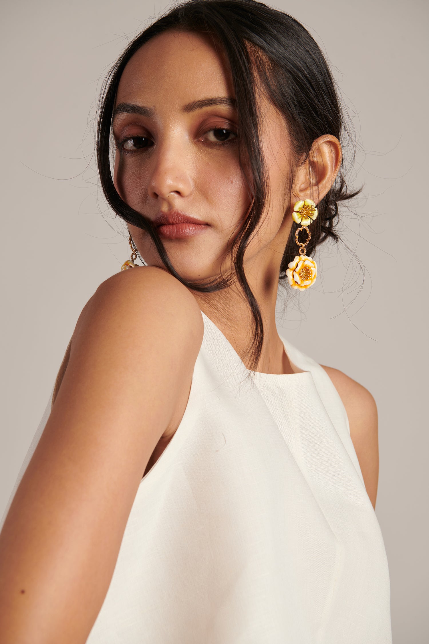 Naina Co-ord Set (Pearl)