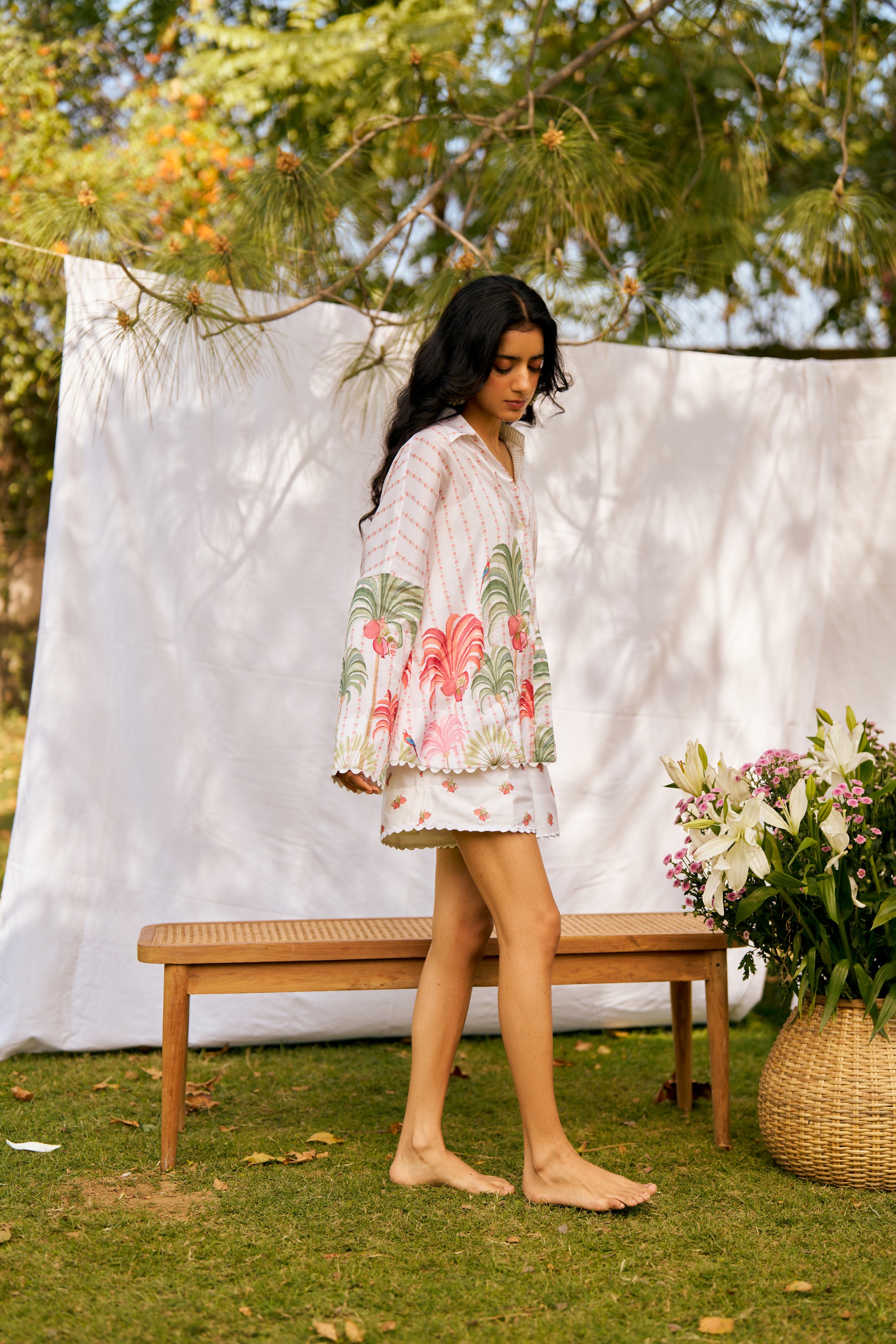 Plume & Palms  Co-ord Set