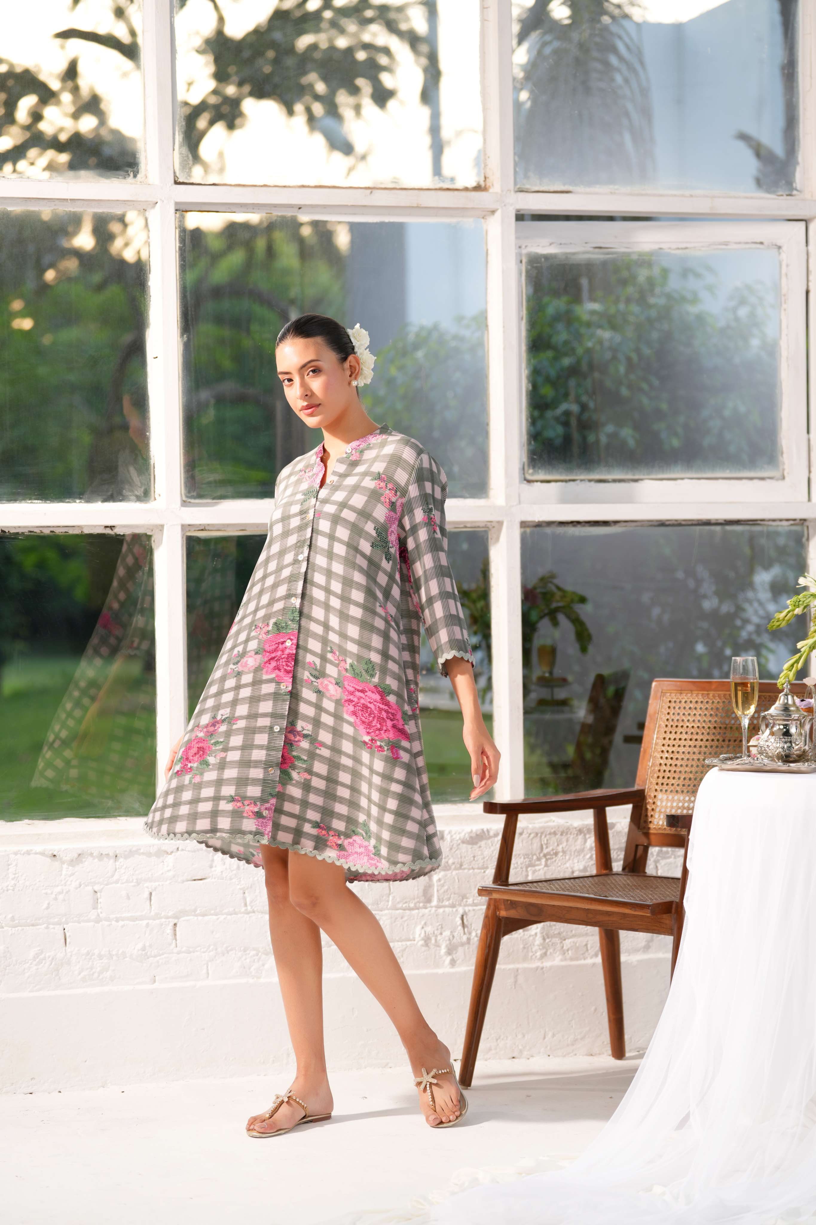 Chaharbagh Shirt Dress