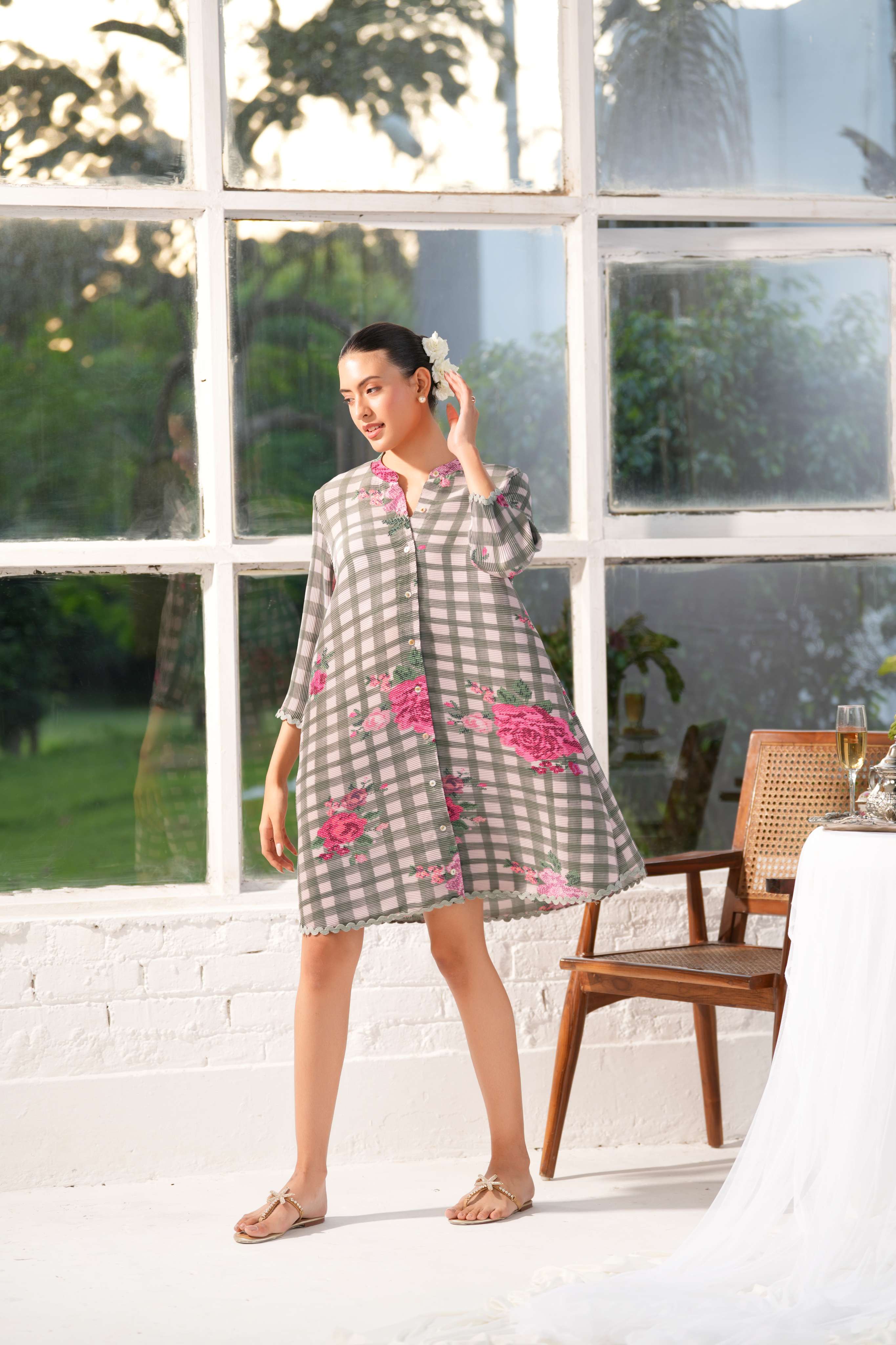Chaharbagh Shirt Dress