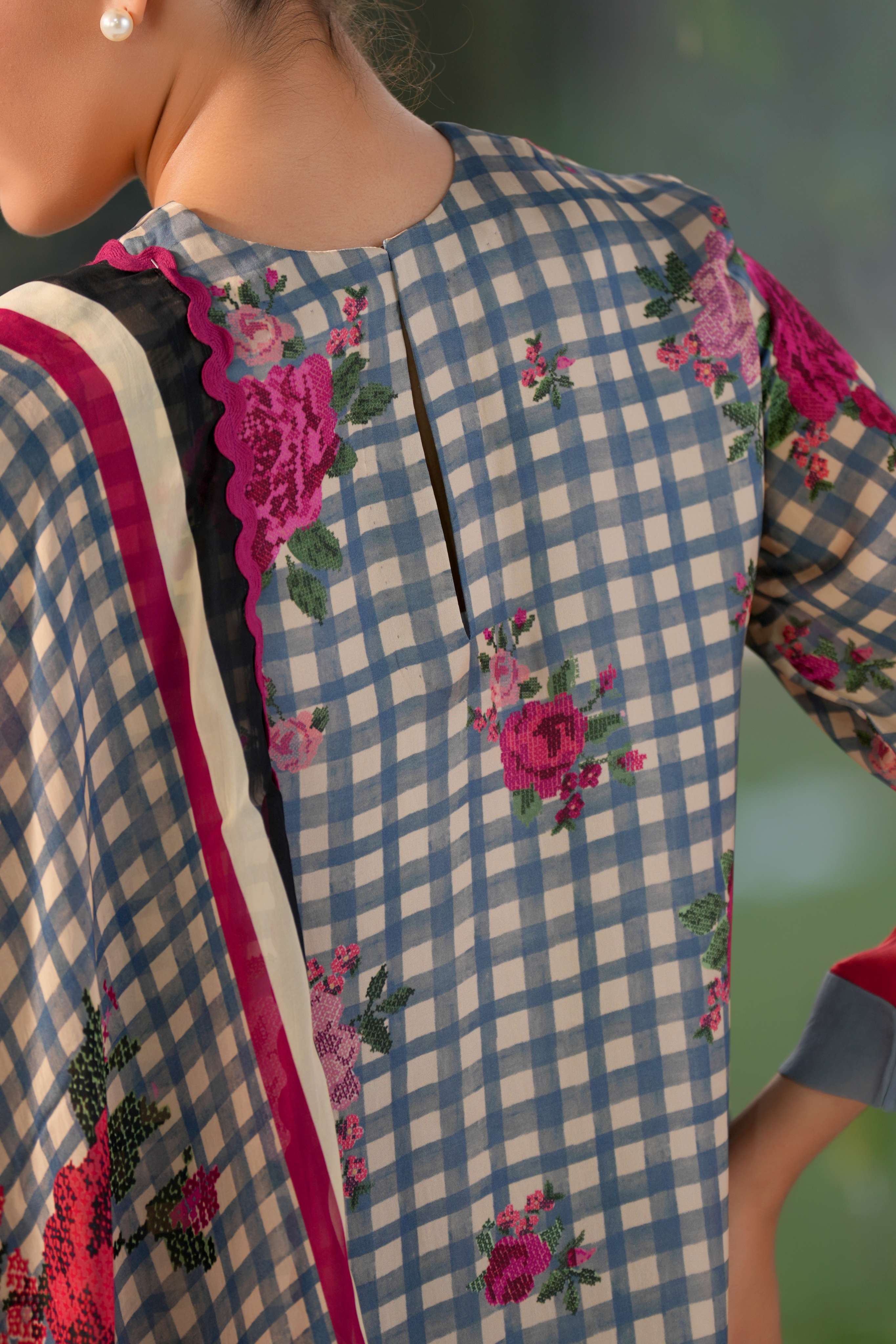 Mayfair Bloom  Kurta and Trouser co-ord set