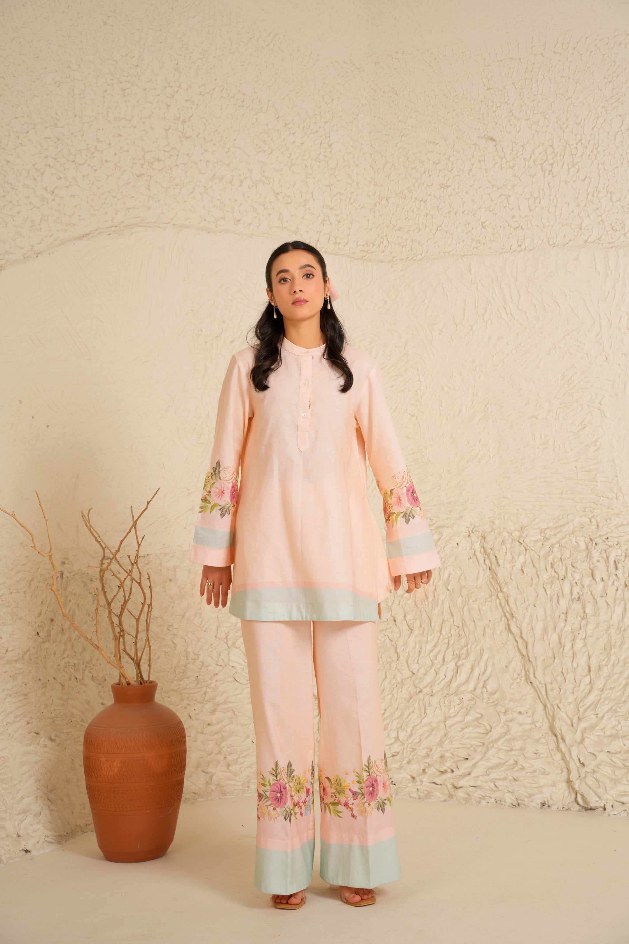 Willow Bloom Kurta  Tunic Set