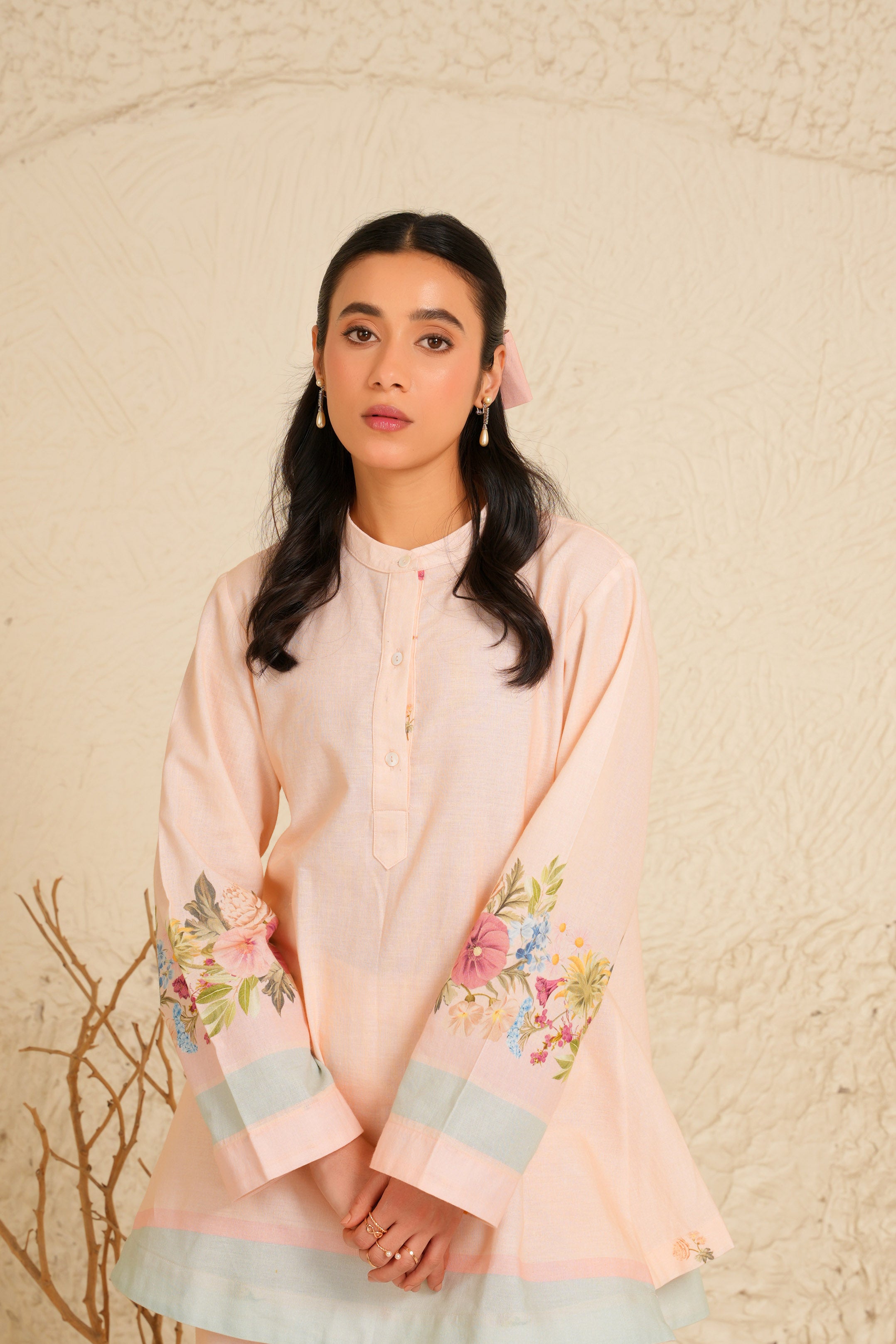 Willow Bloom Kurta  Tunic Set