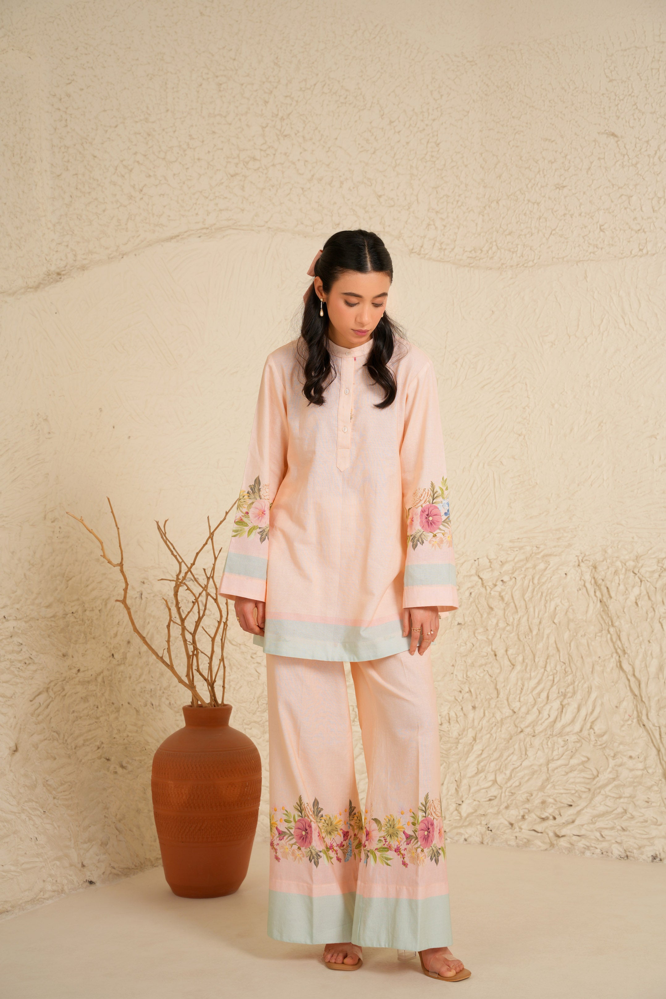 Willow Bloom Kurta  Tunic Set
