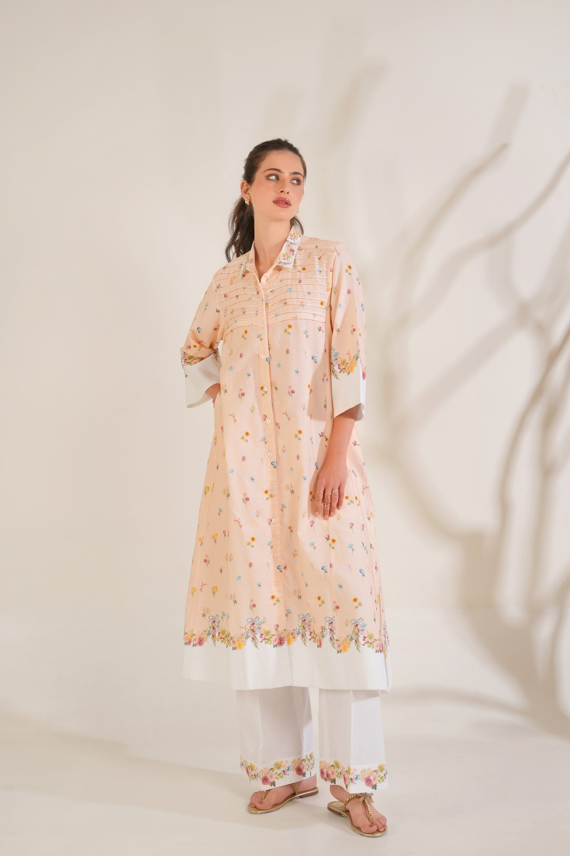 Soft Bloom Kurta Set