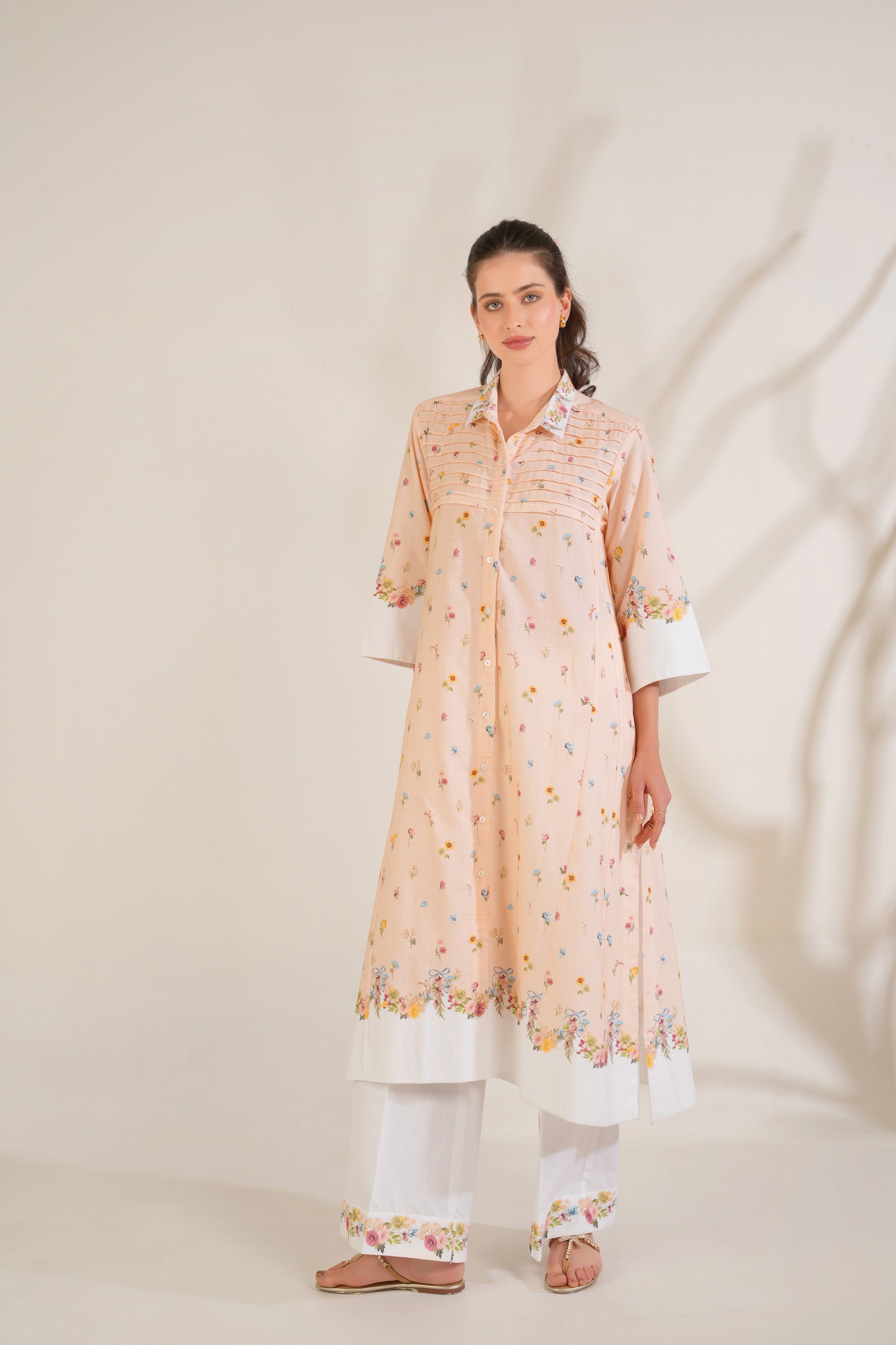 Soft Bloom Kurta Set