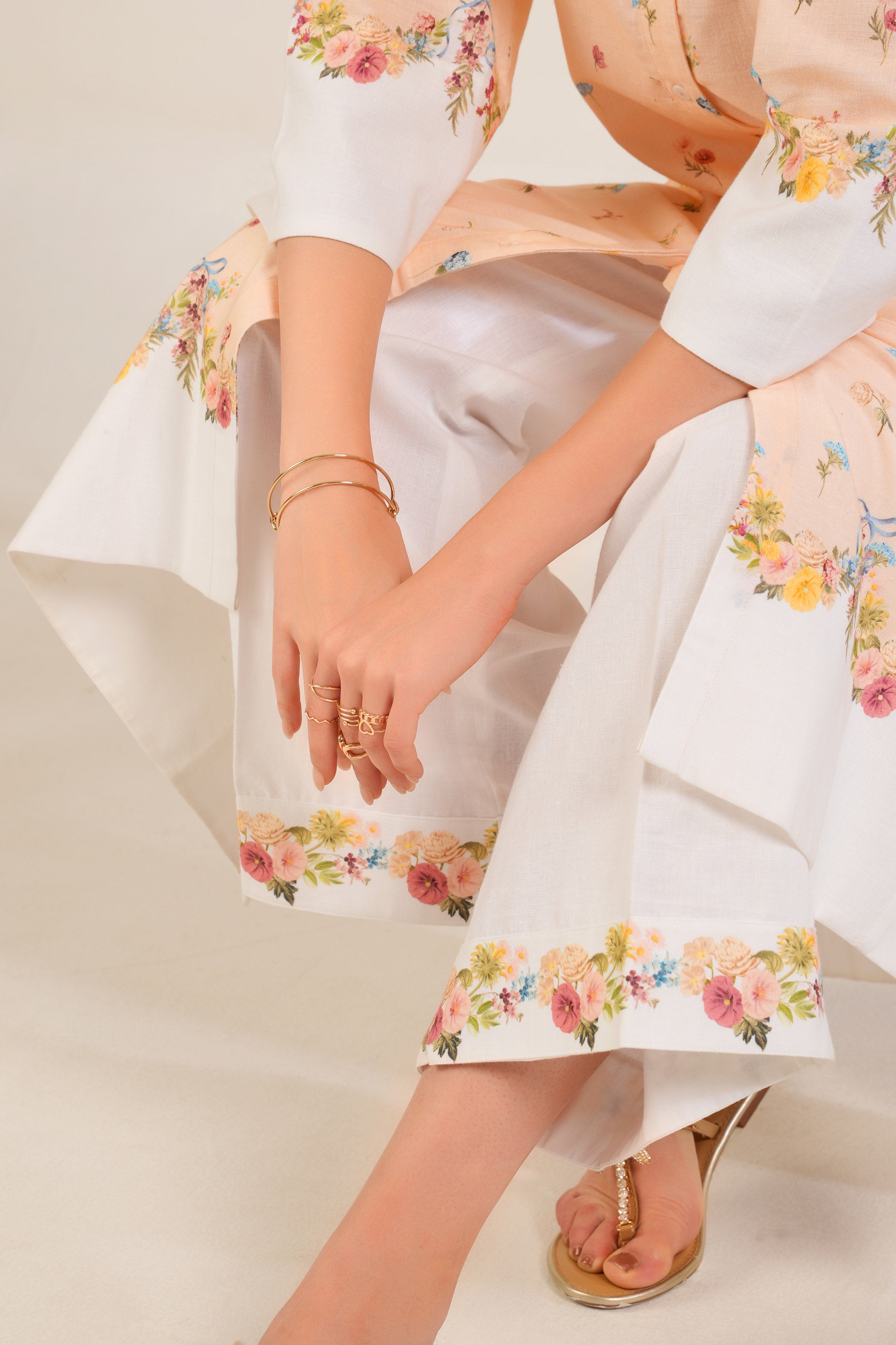 Soft Bloom Kurta Set