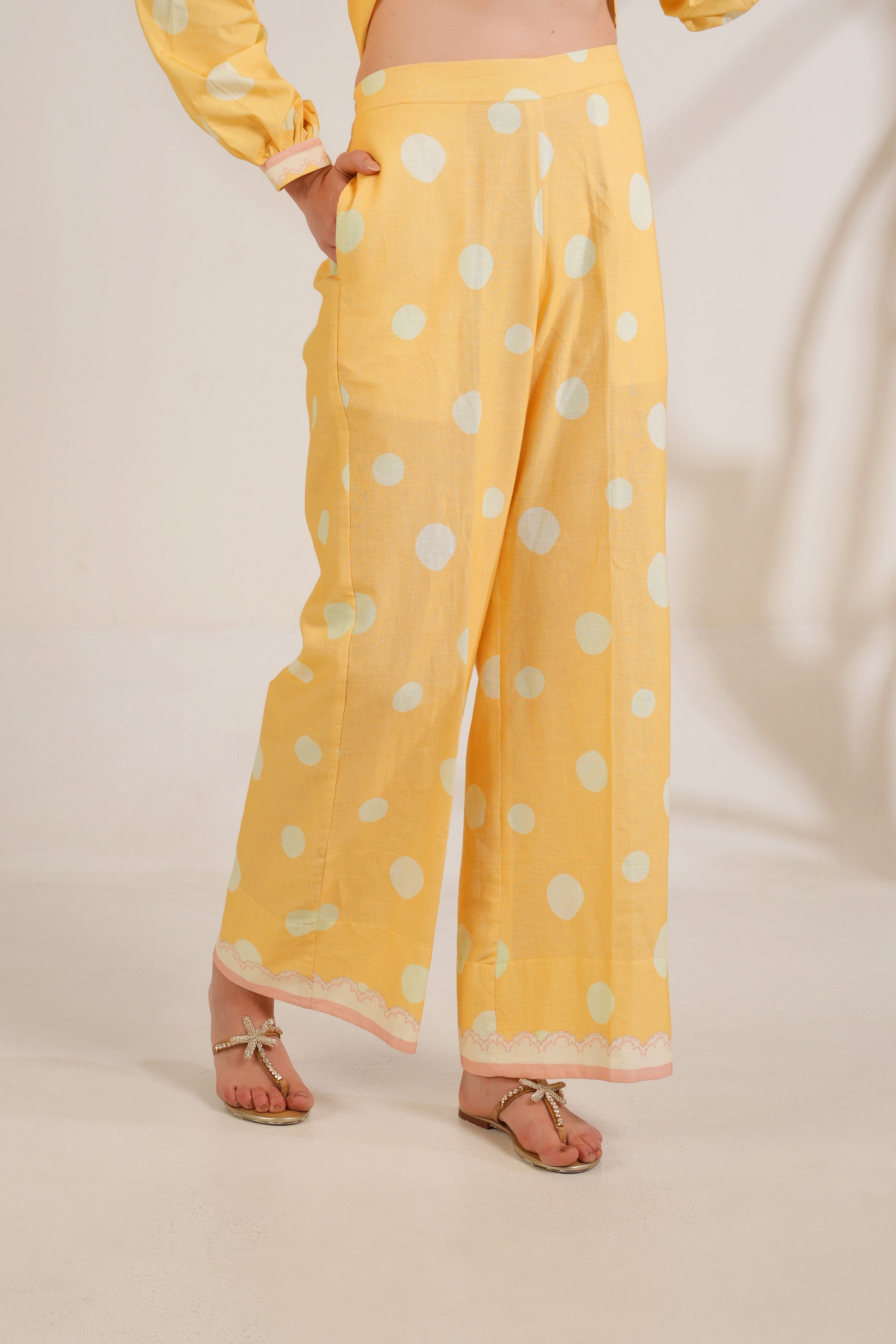 Marigold  Shirt Dress Co-ord set