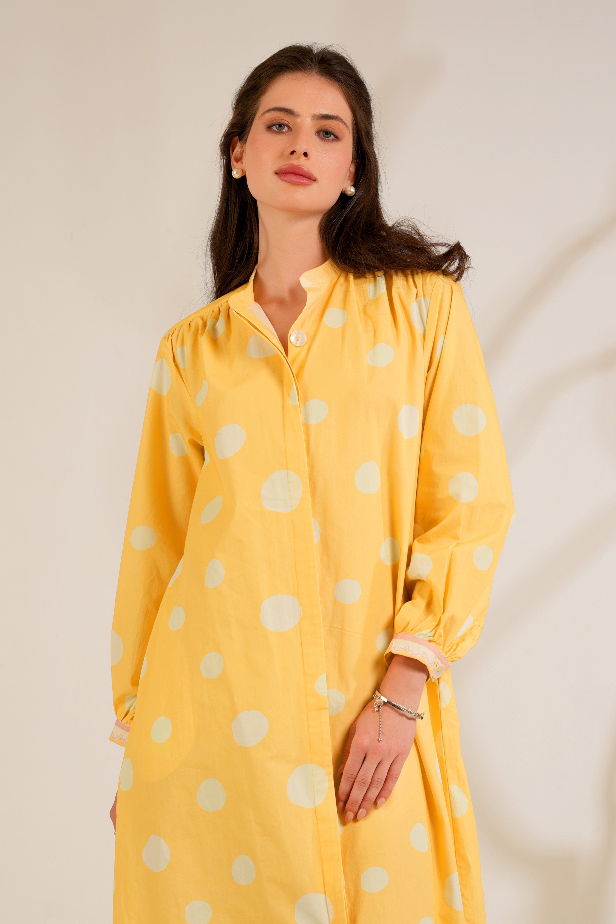 Marigold  Shirt Dress Co-ord set