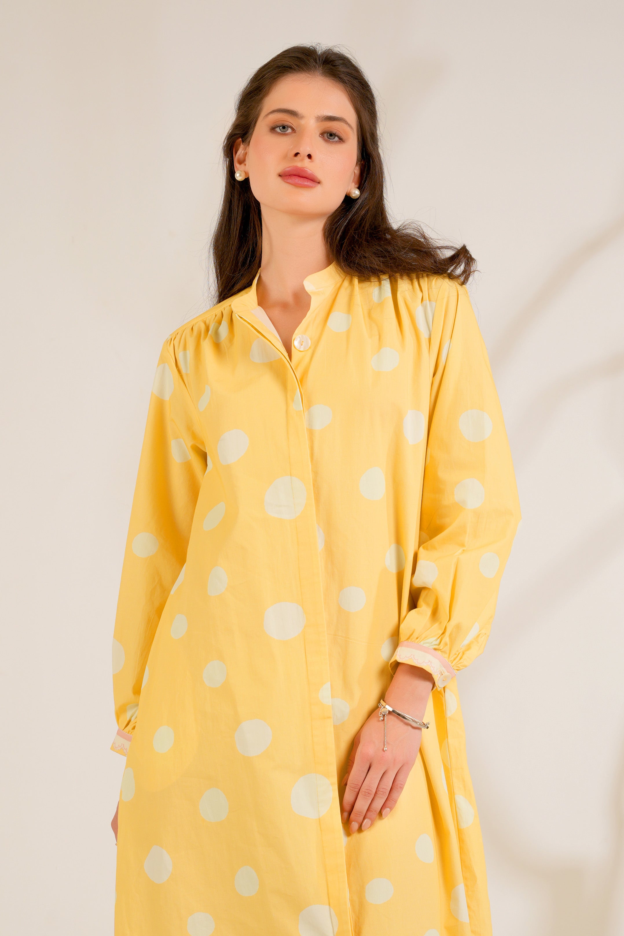 Marigold  Shirt Dress