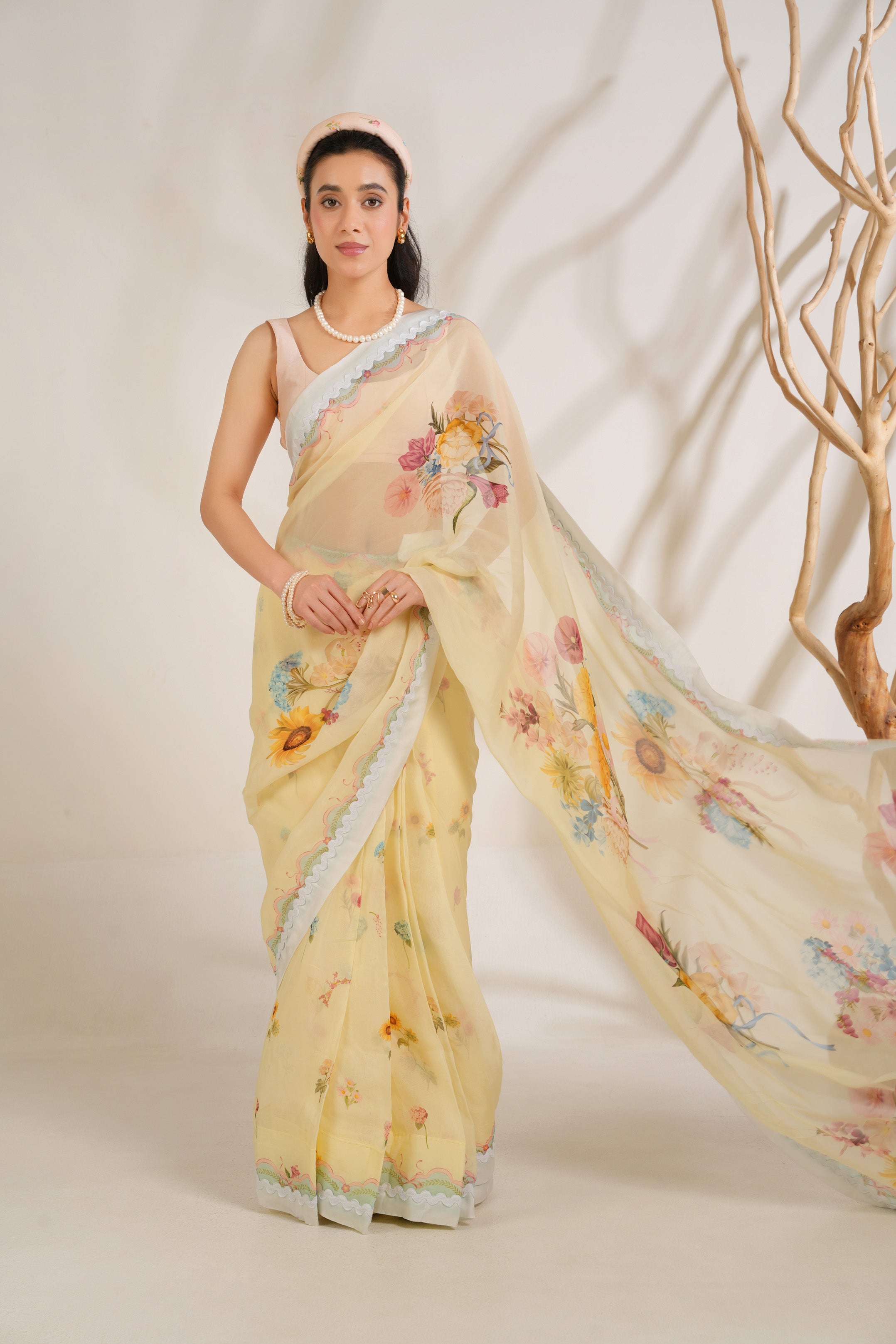 Summer Crush Saree Set
