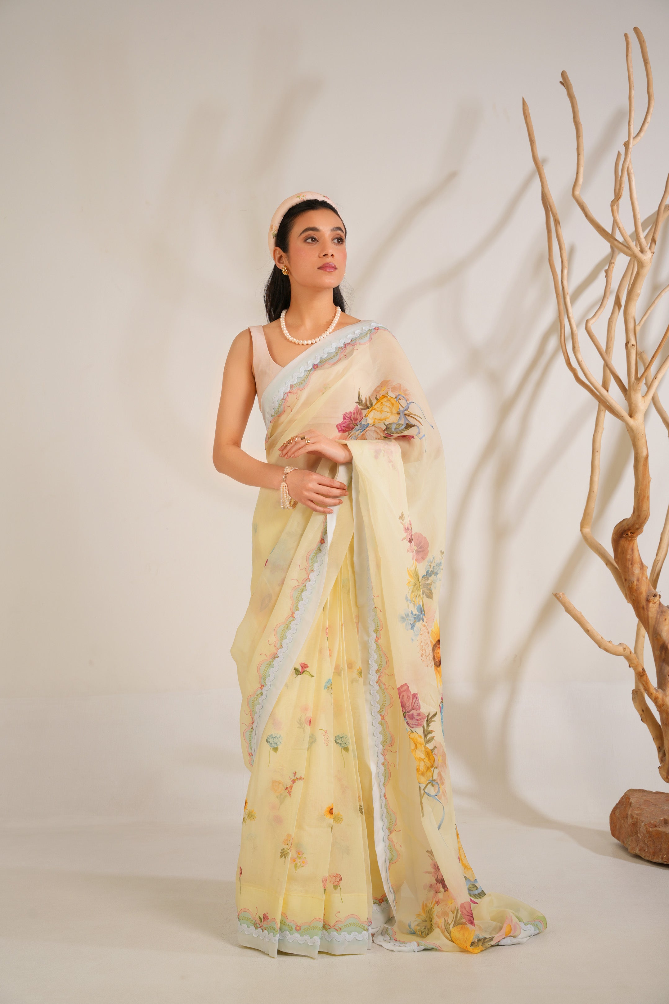 Summer Crush Saree Set