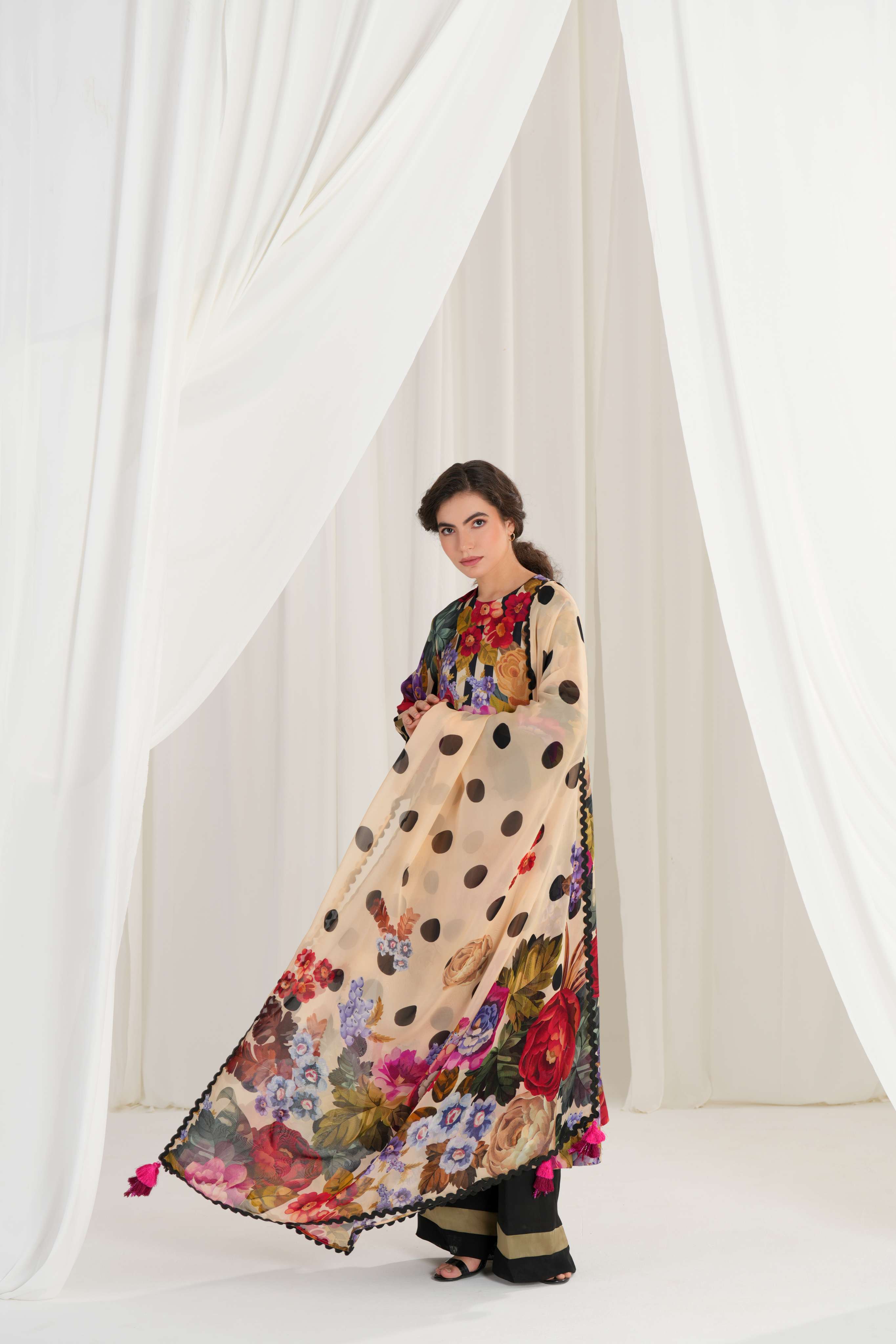 Garden Folio Kurta and Trouser Co-ord Set