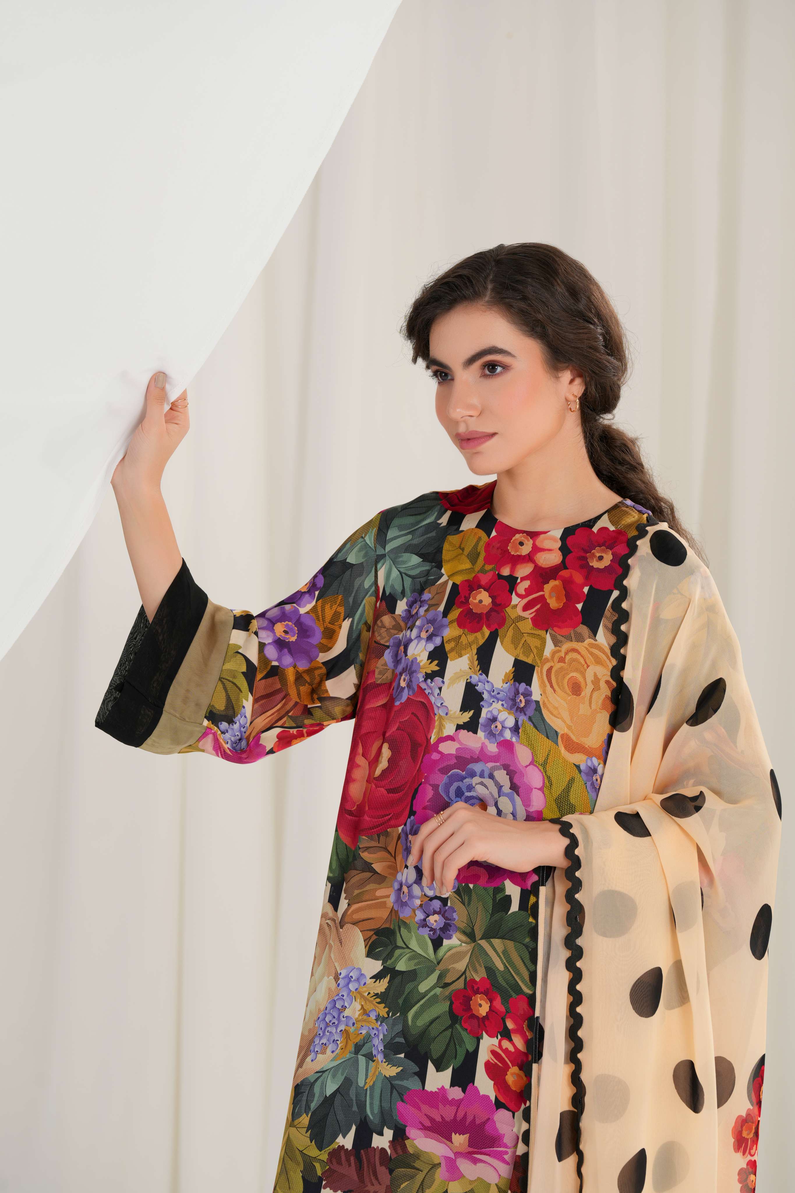 Garden Folio Kurta and Trouser Co-ord Set