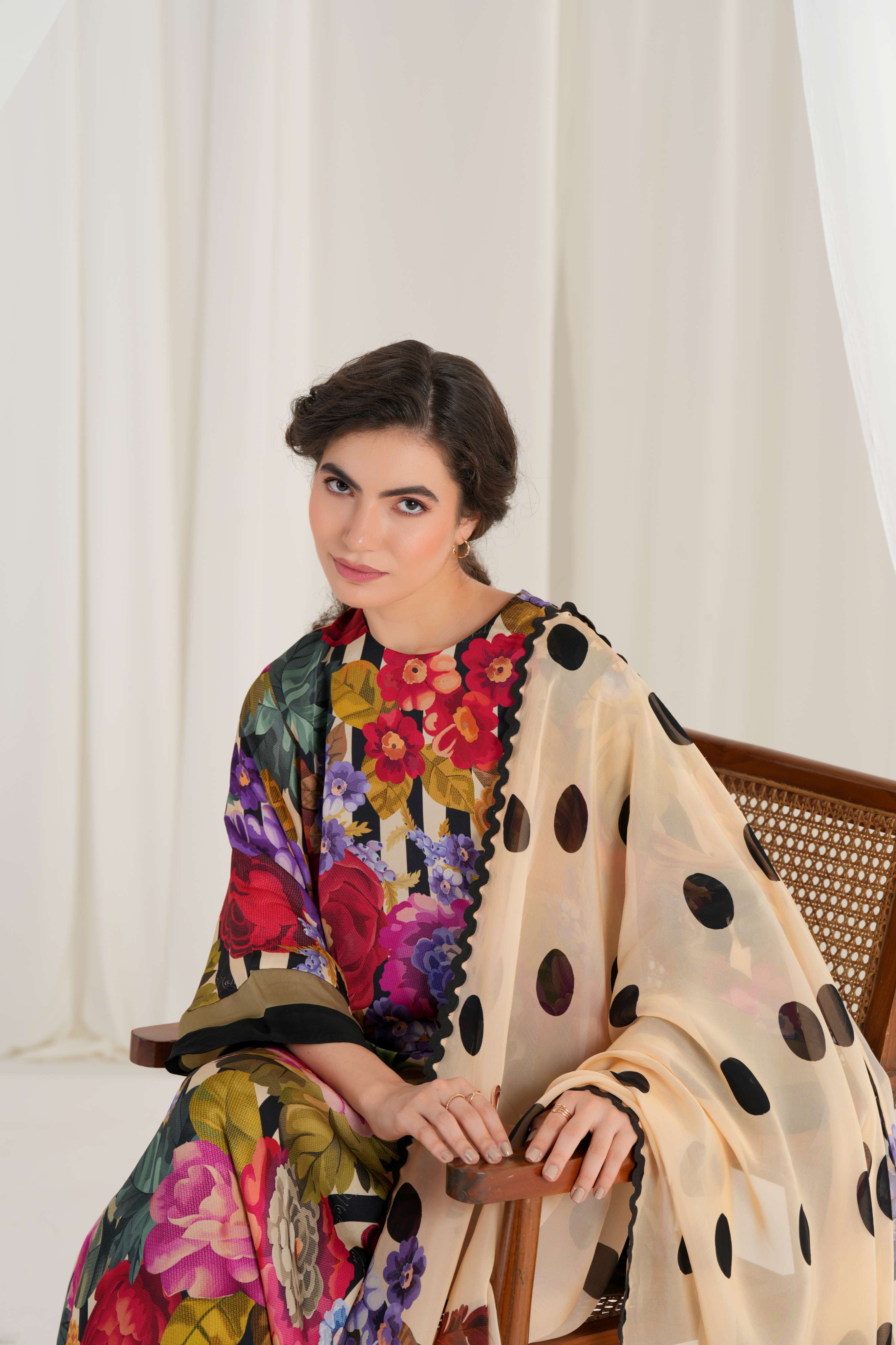 Garden Folio Kurta and Trouser Co-ord Set