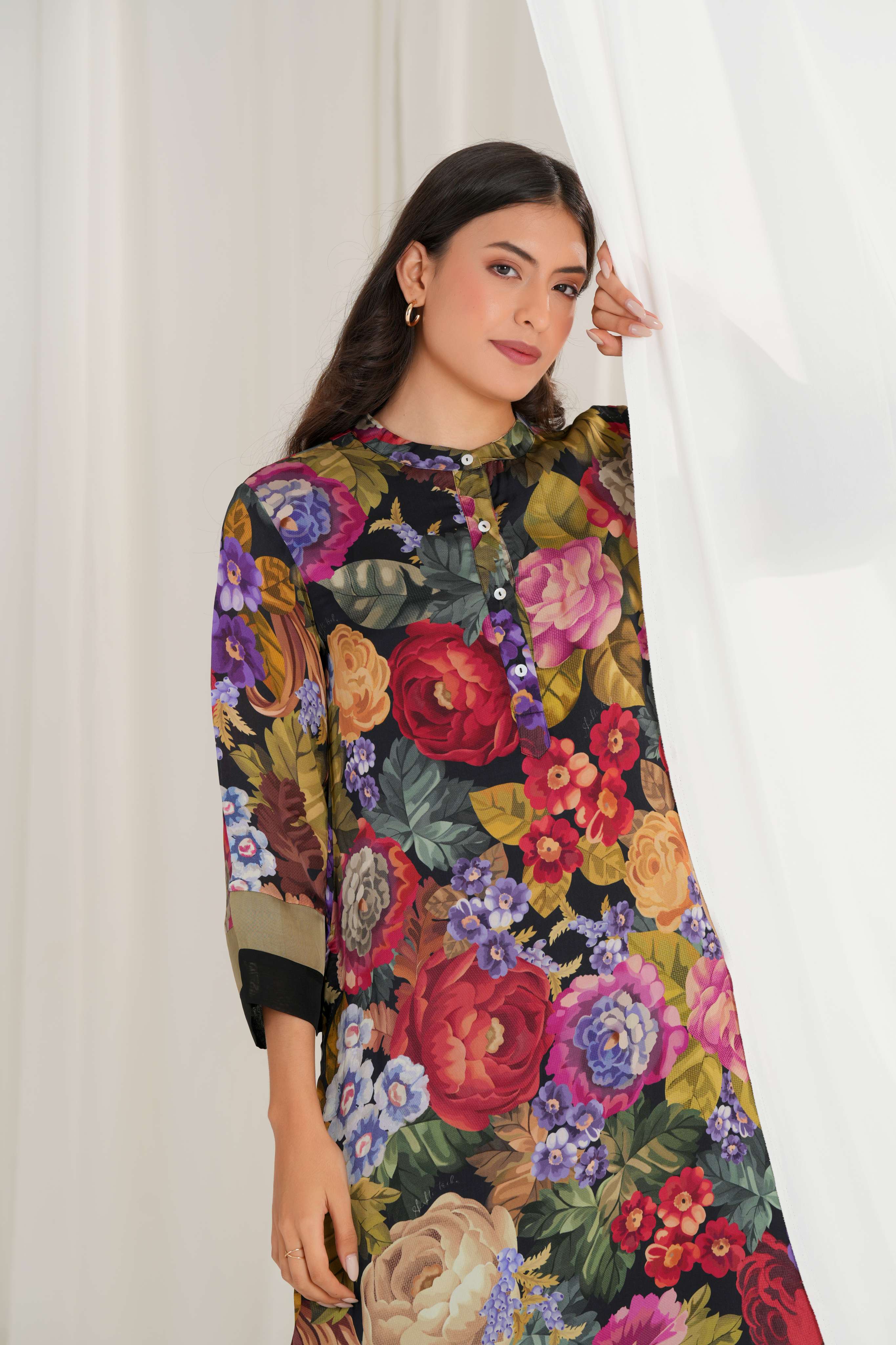 Gul-Daan Kurta and Trouser Co-ord Set