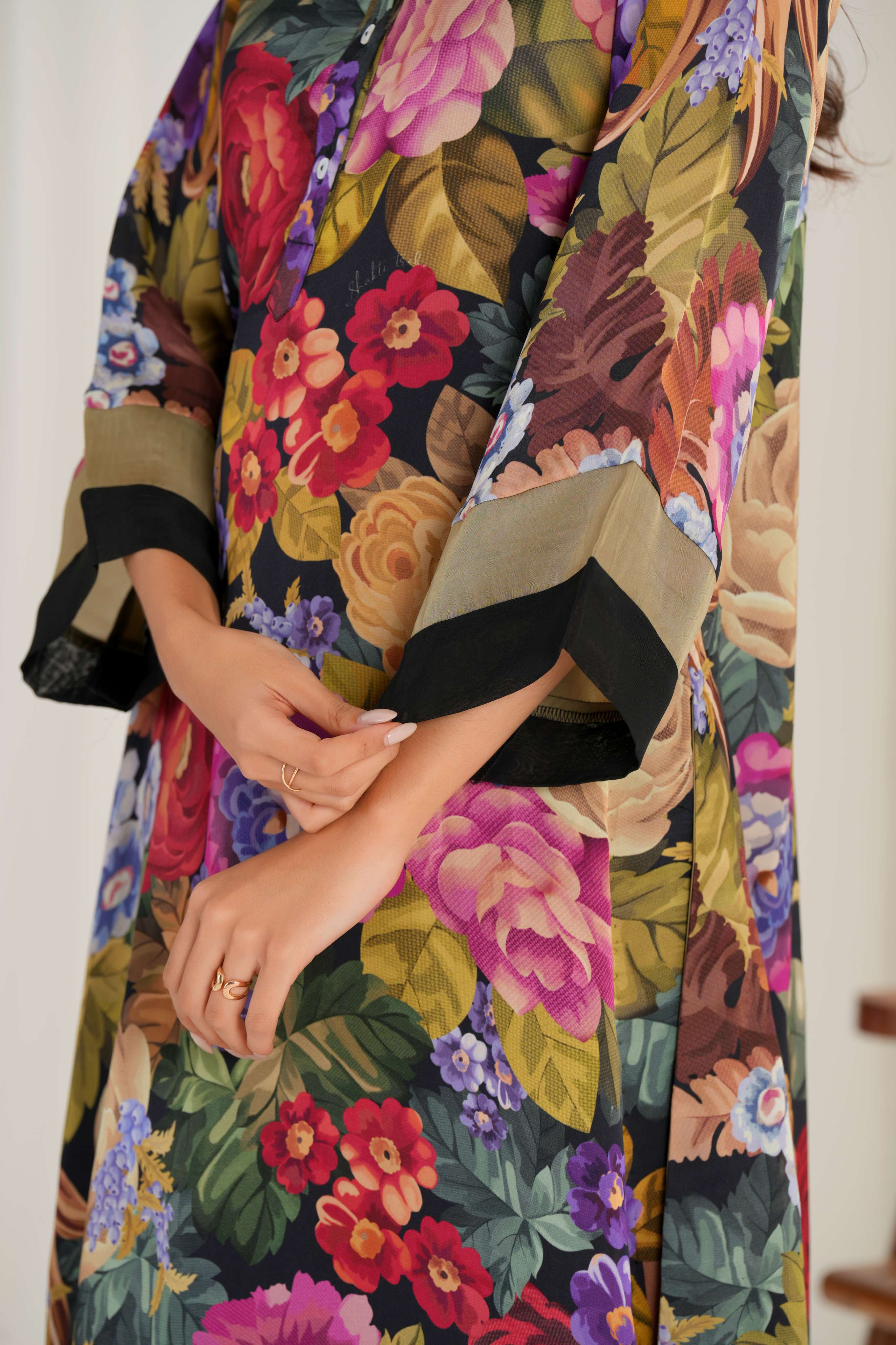 Gul-Daan Kurta and Trouser Co-ord Set