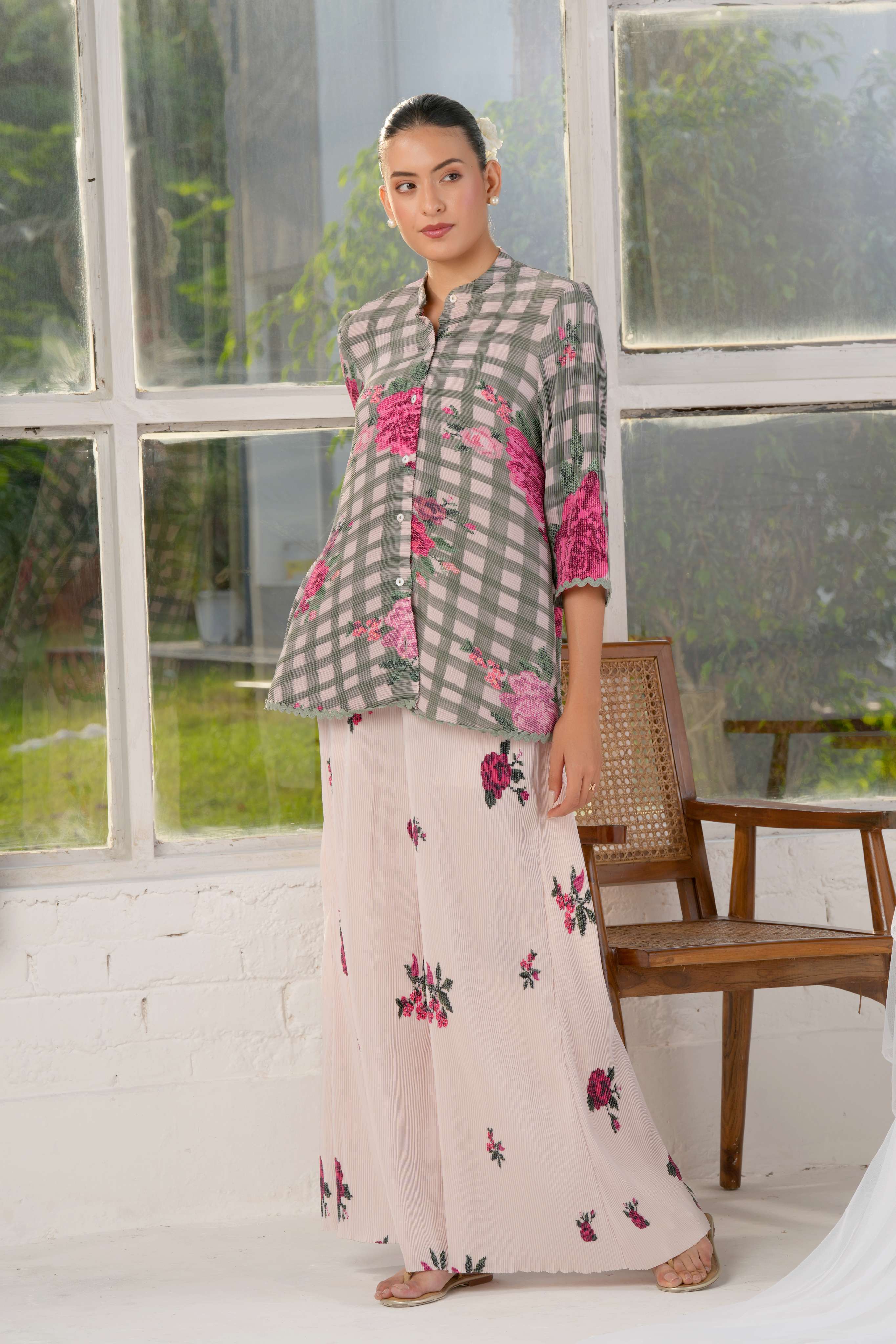 Chaharbagh Shirt and Trouser Co-ord Set