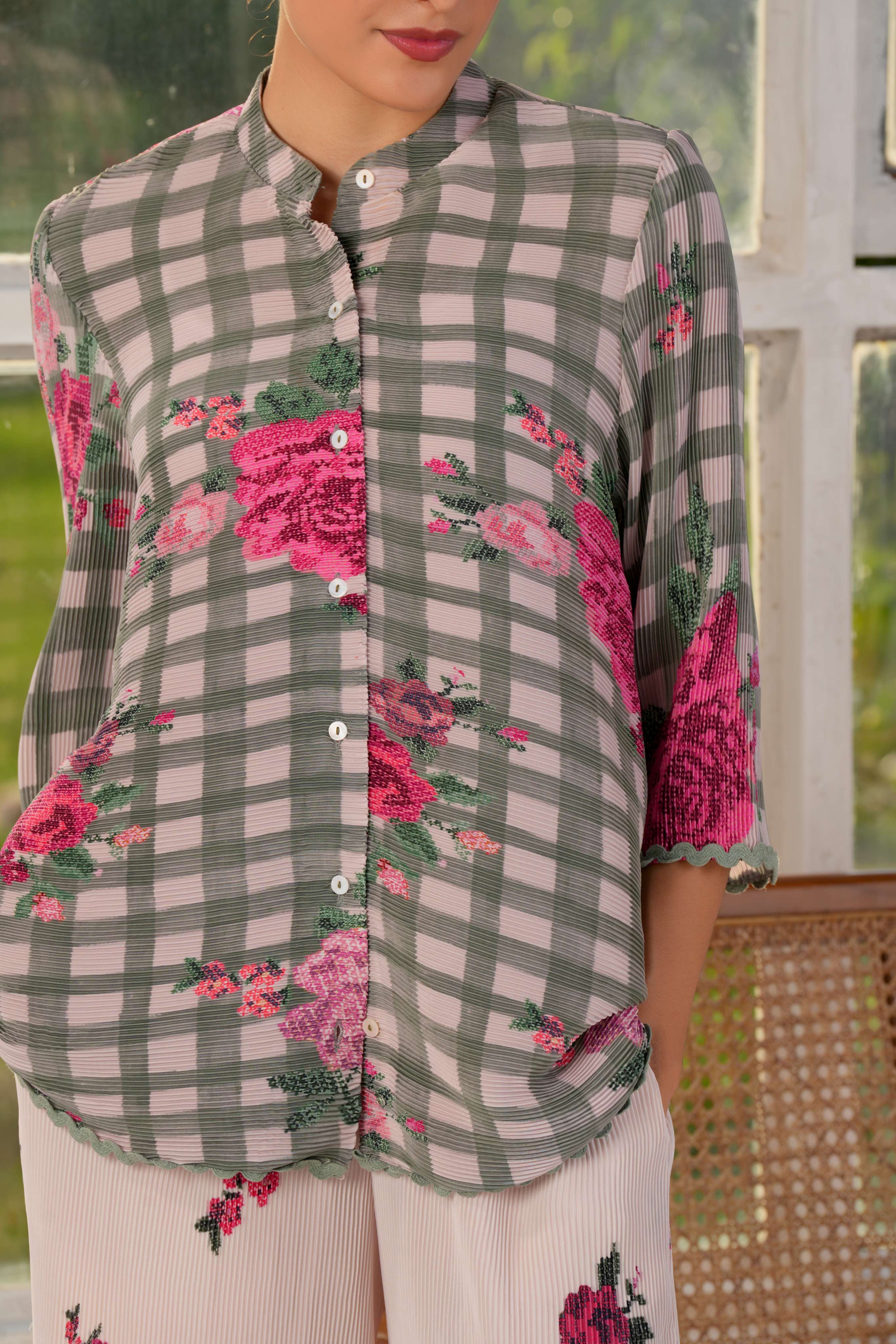 Chaharbagh Shirt and Trouser Co-ord Set
