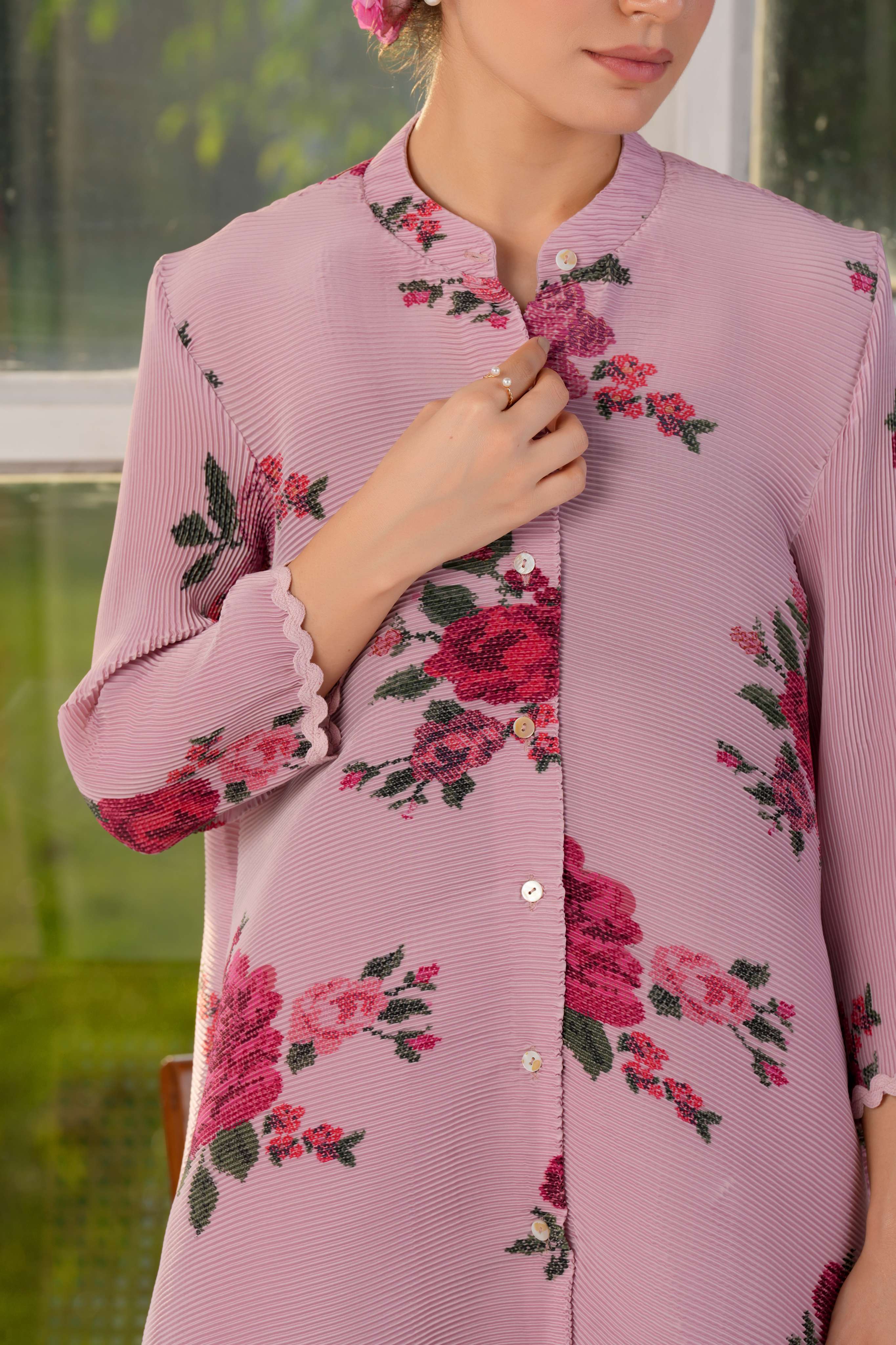 Maybloom Shirt and Trouser Co-ord Set