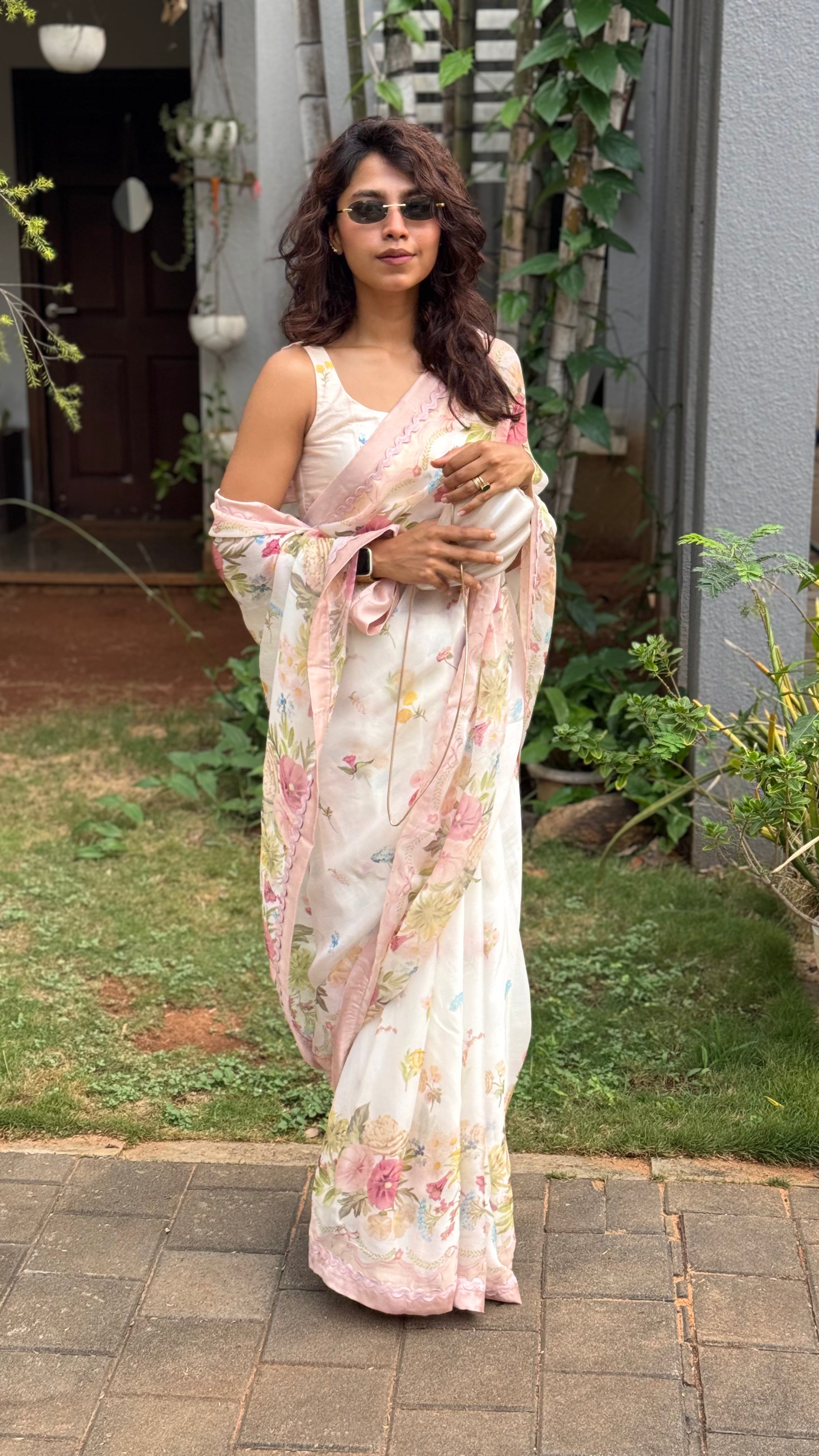 Summer Love Saree set