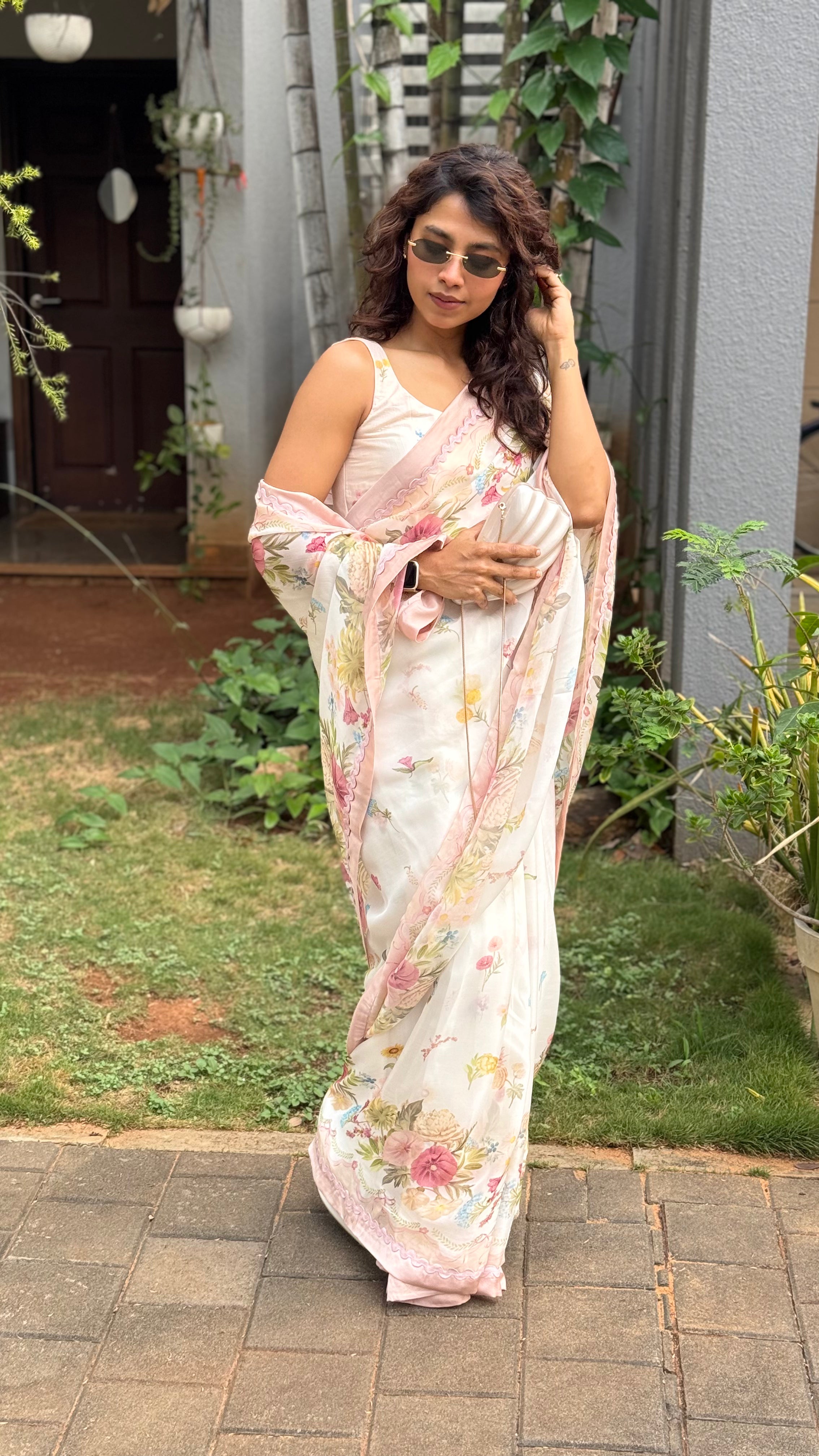 Summer Love Saree set