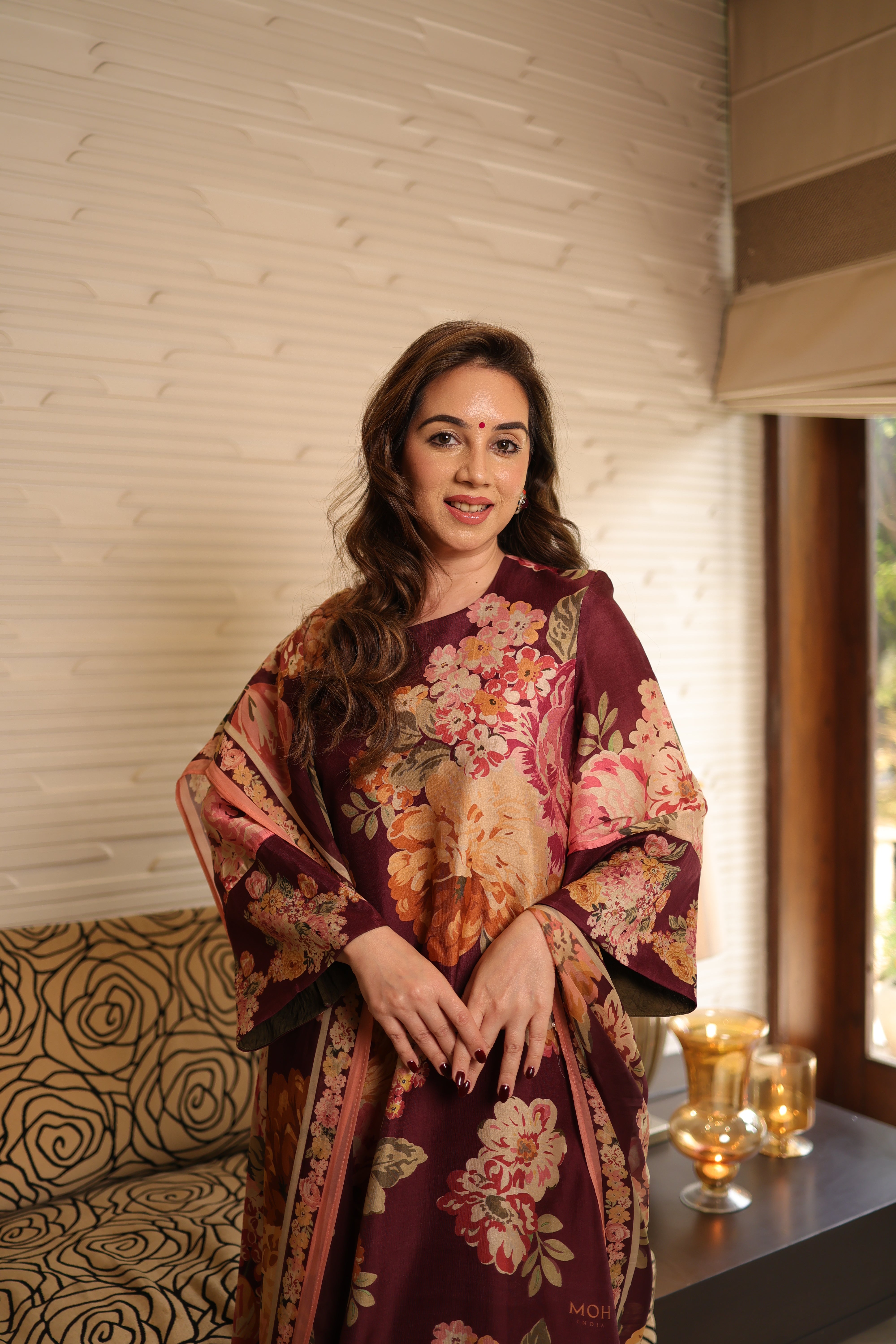 The Maharani Bagh  Kurta Set