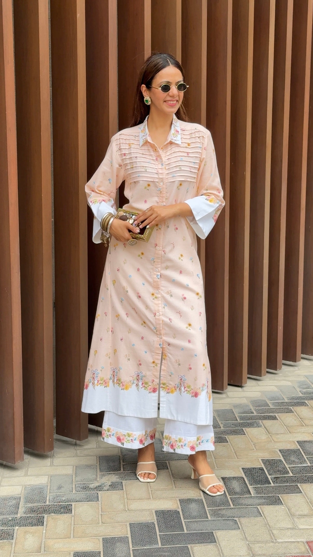 Soft Bloom Kurta Set