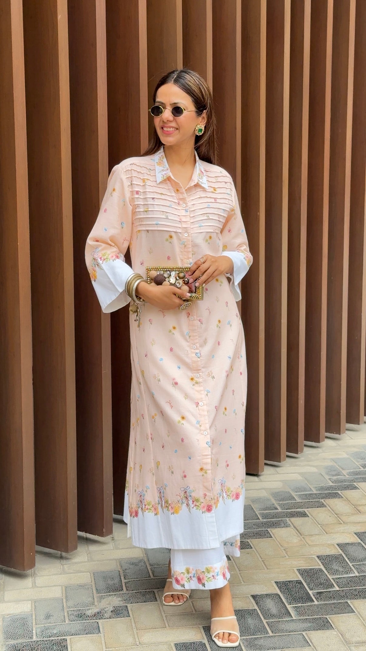 Soft Bloom Kurta Set