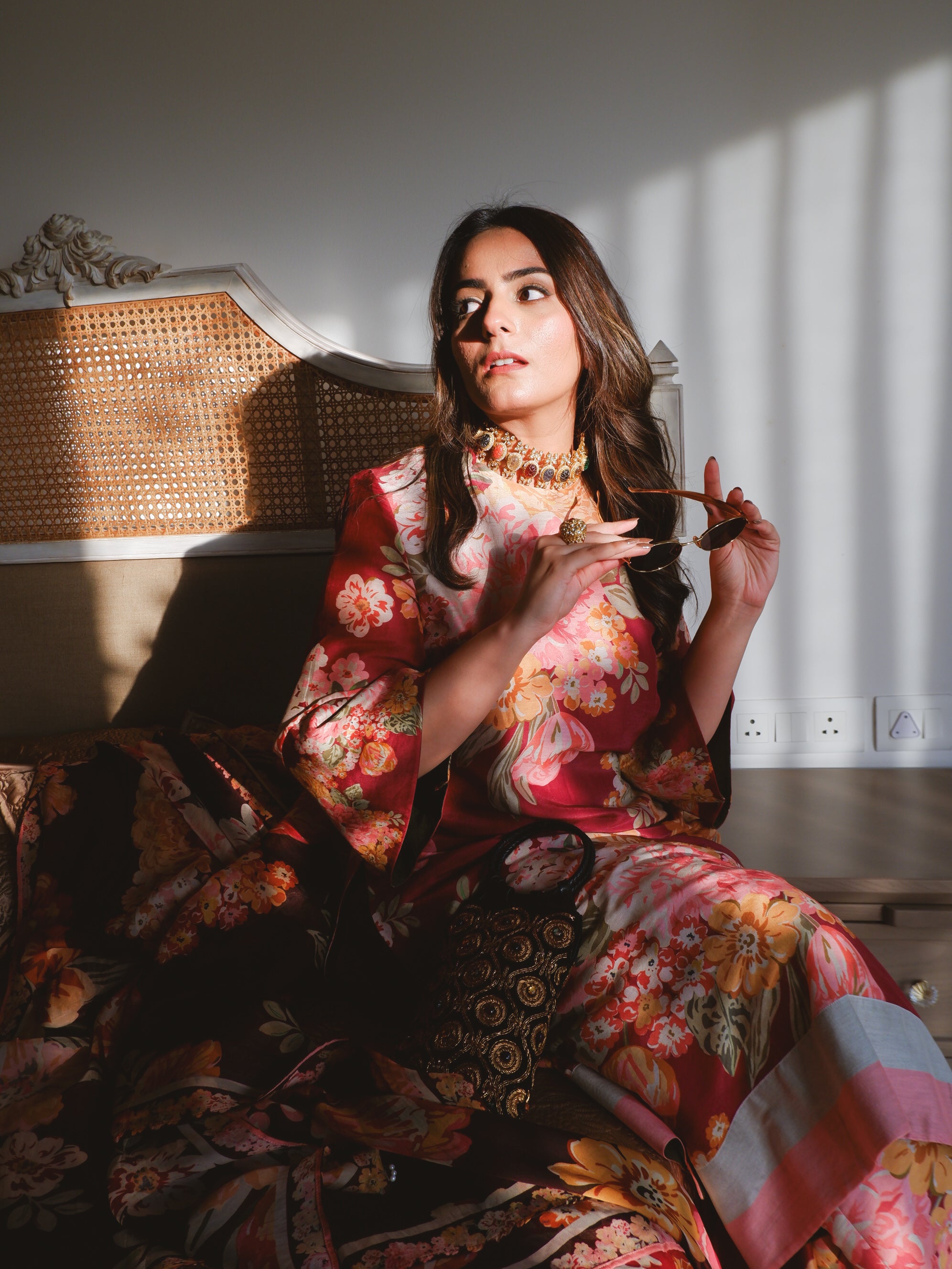 The Maharani Bagh  Kurta Set