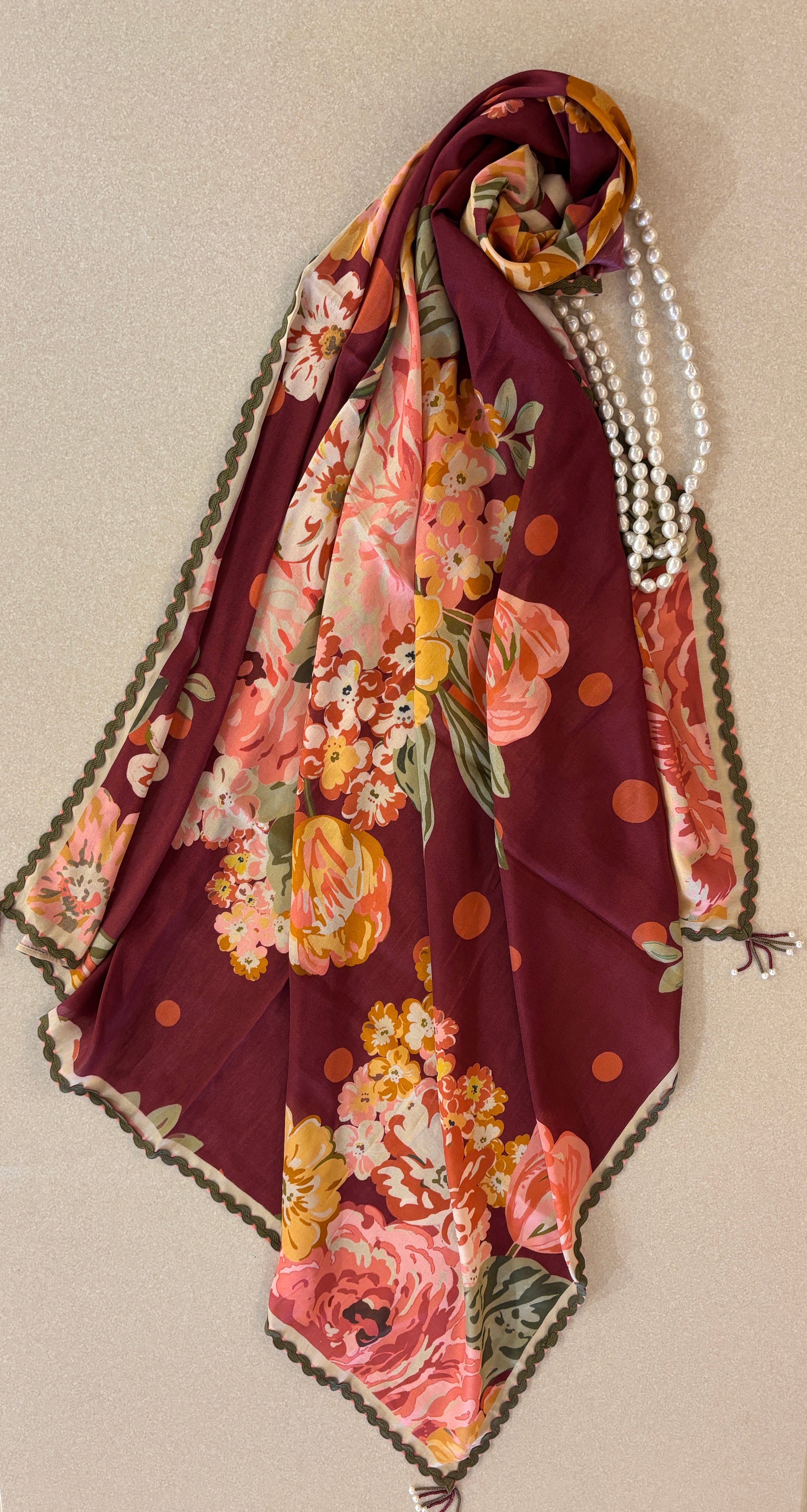 The Maharani Bagh Scarf