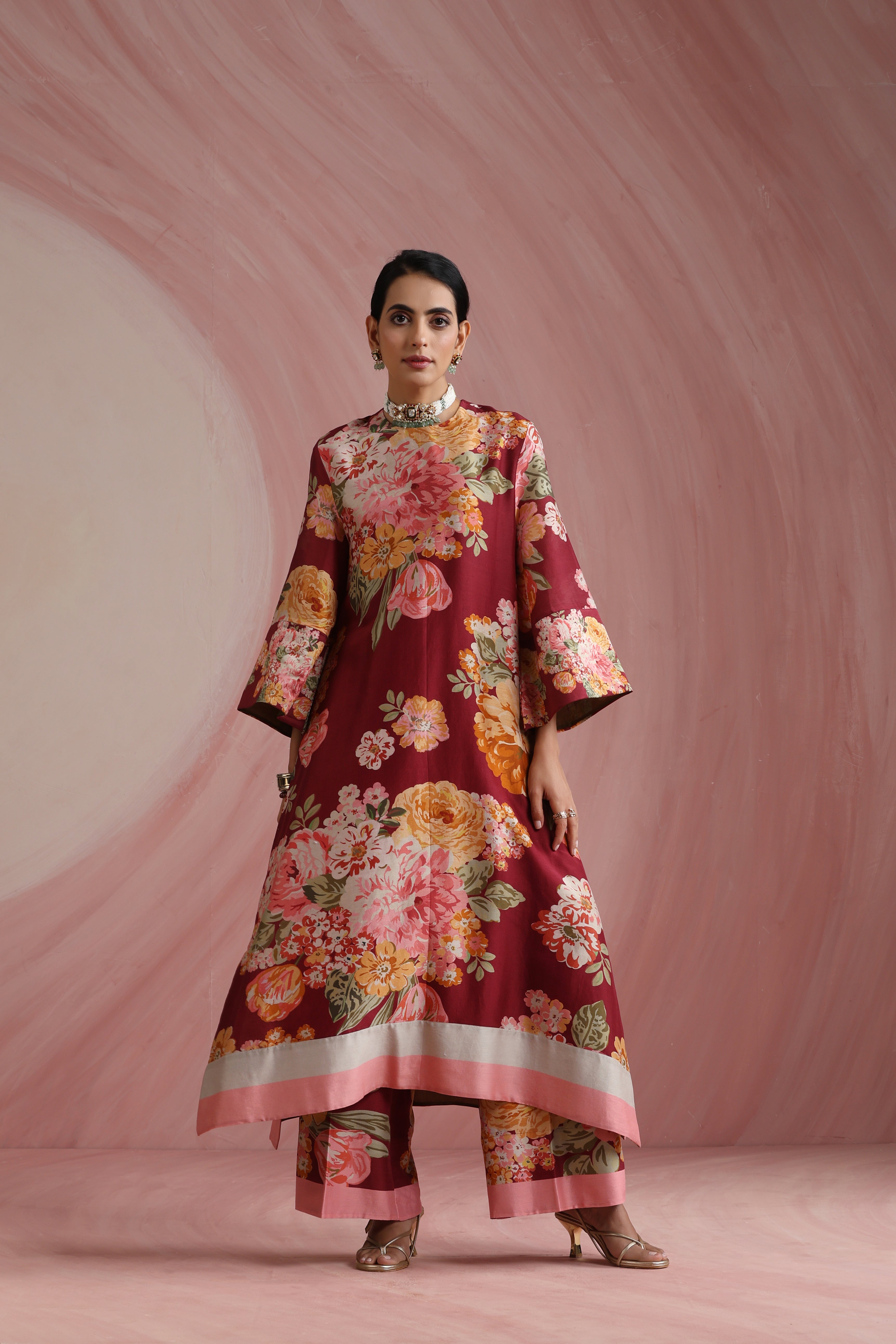 The Maharani Bagh  Kurta Set