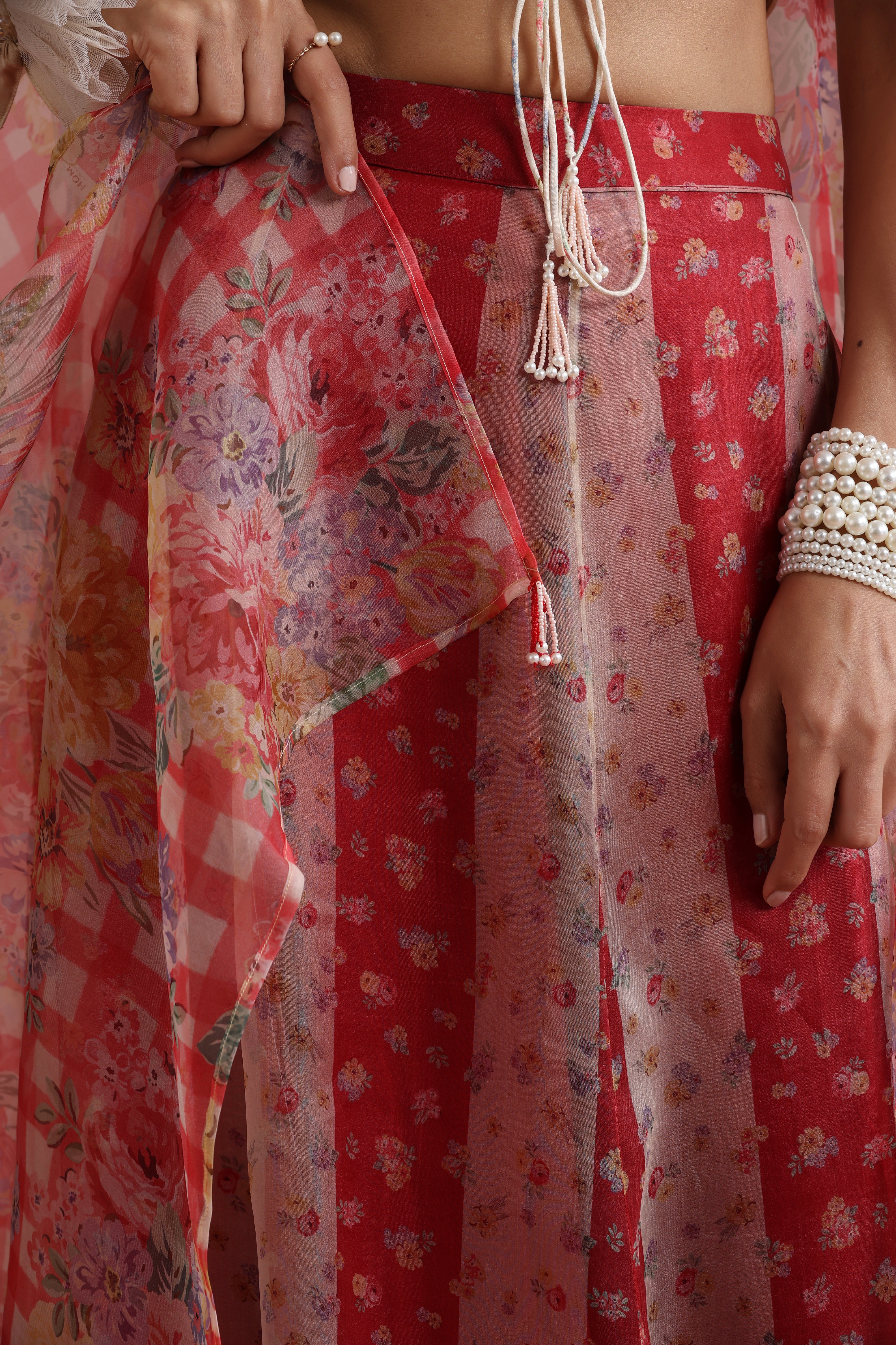 Palace Petals Lehenga Set