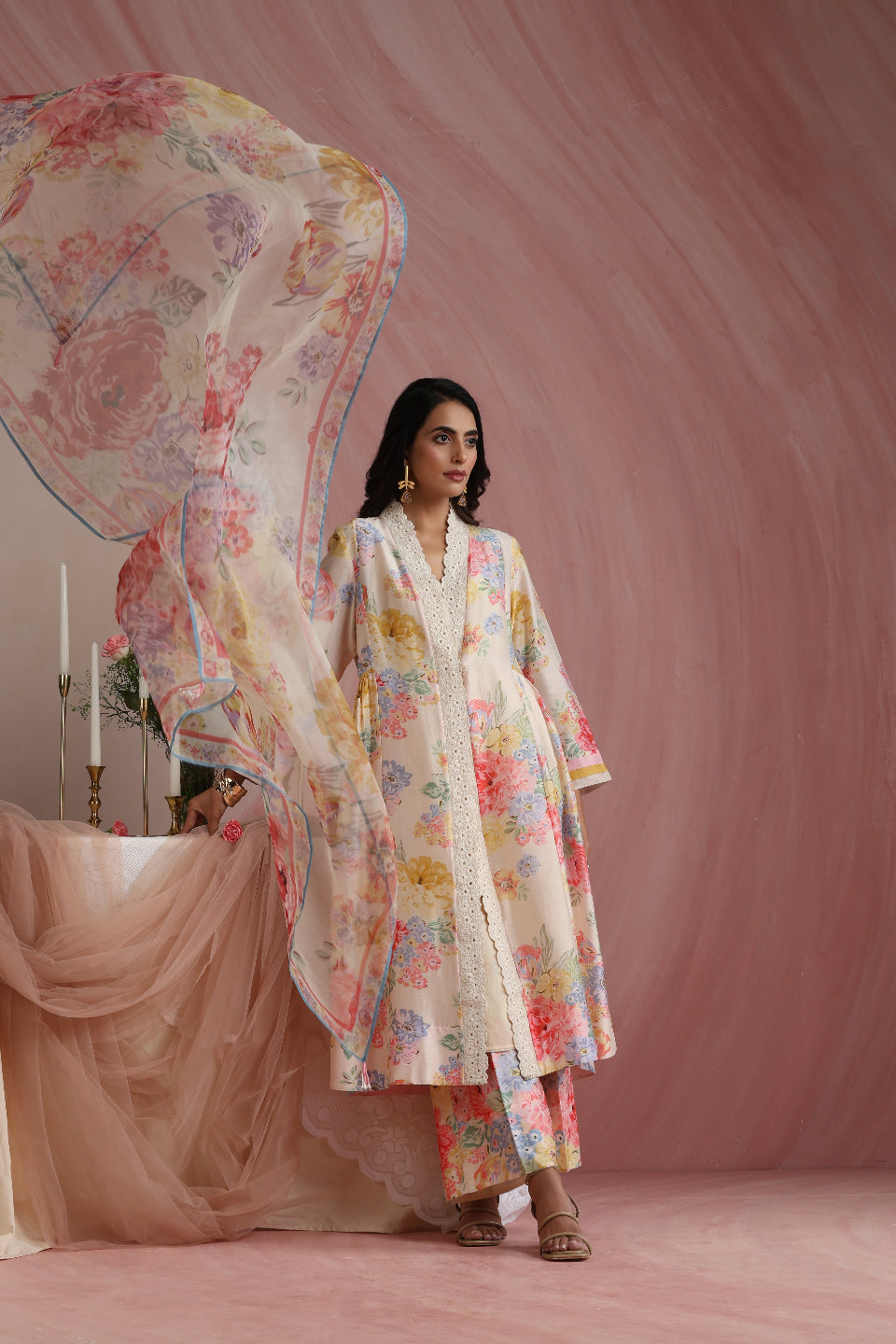 Courtyard Gardens Kurta Set