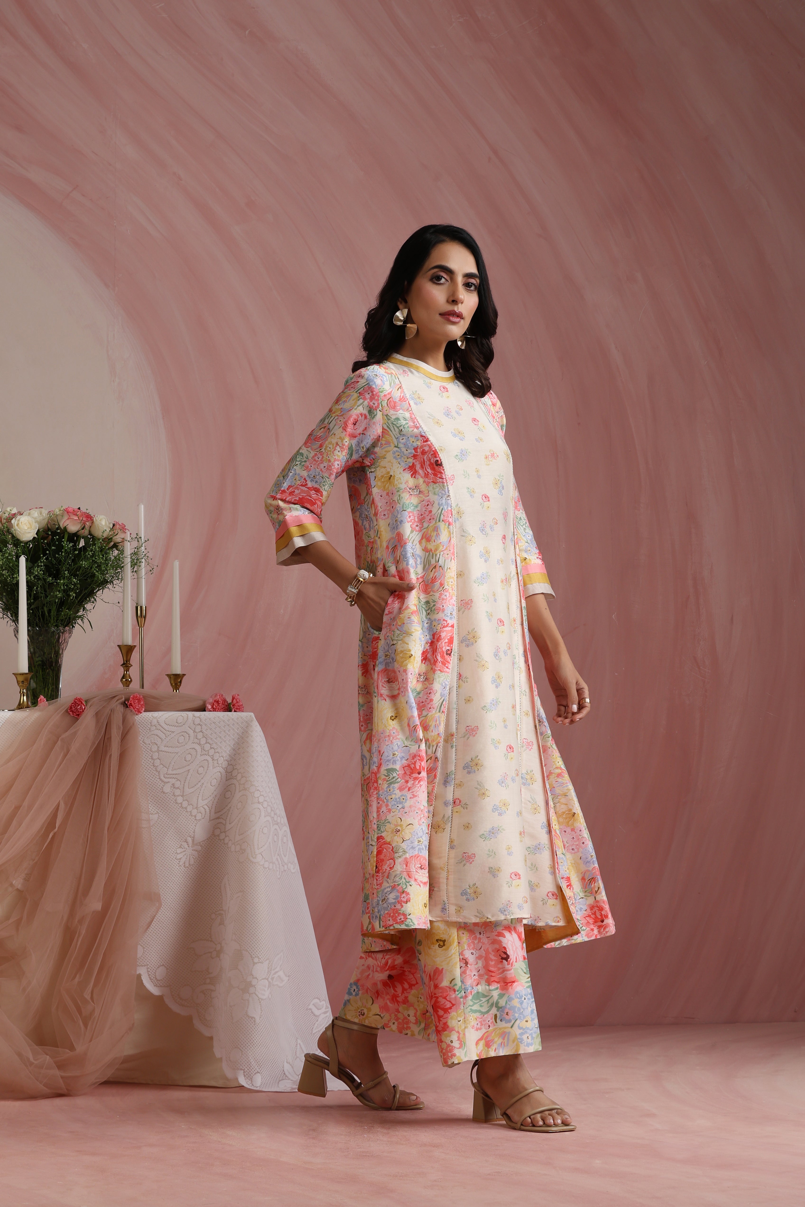 Courtyard Gardens Kurta Set