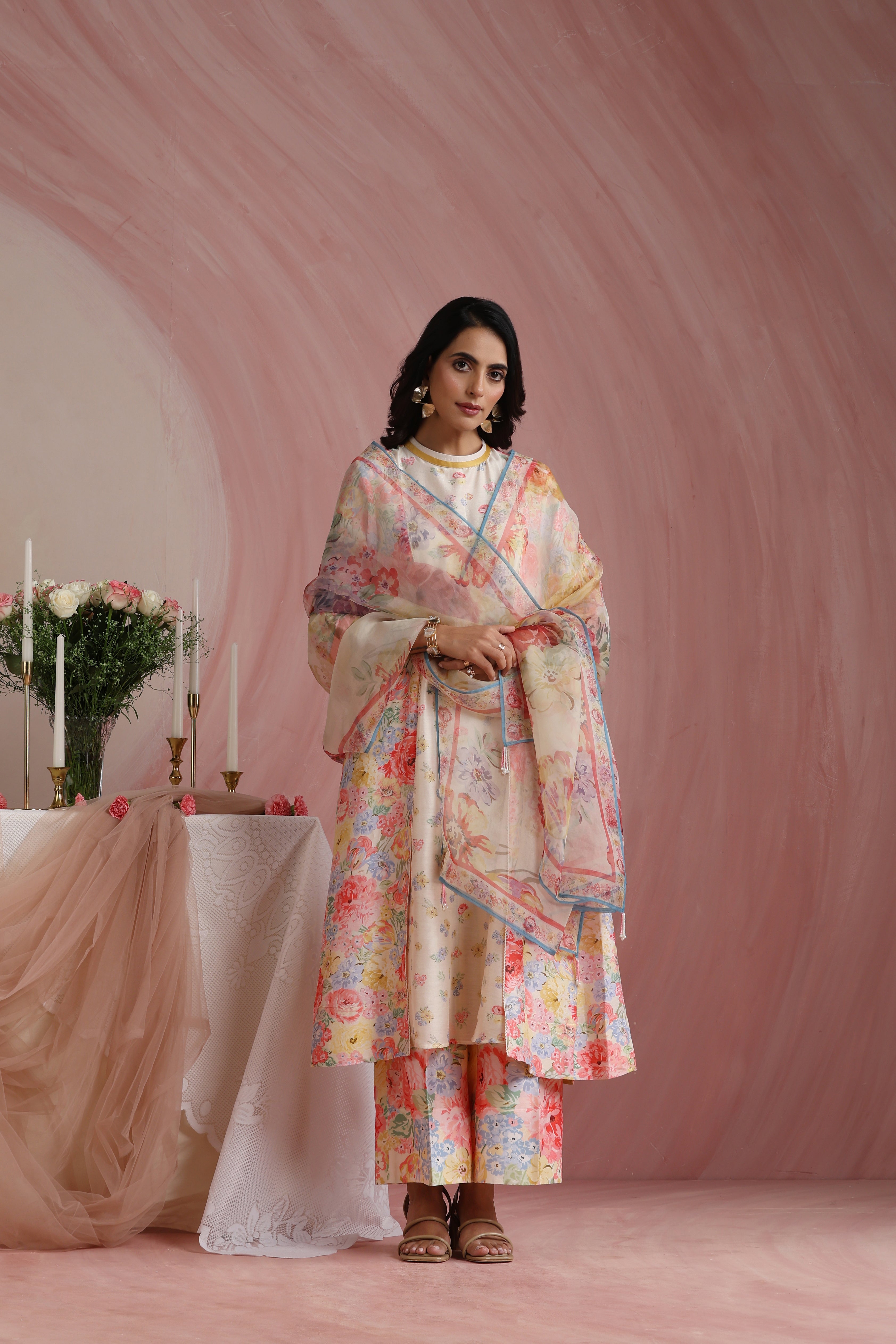 Courtyard Gardens Kurta Set