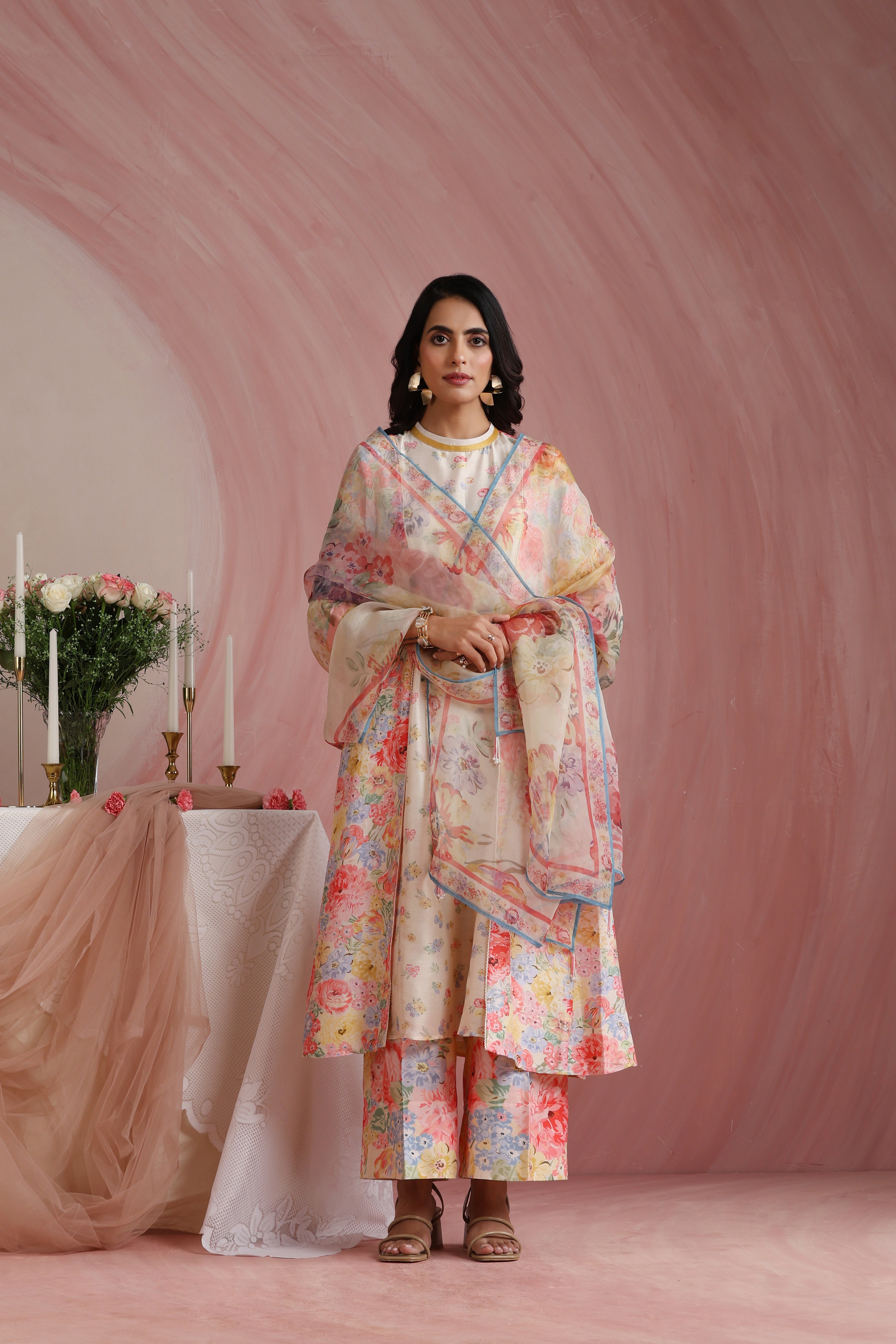 Courtyard Gardens Kurta Set