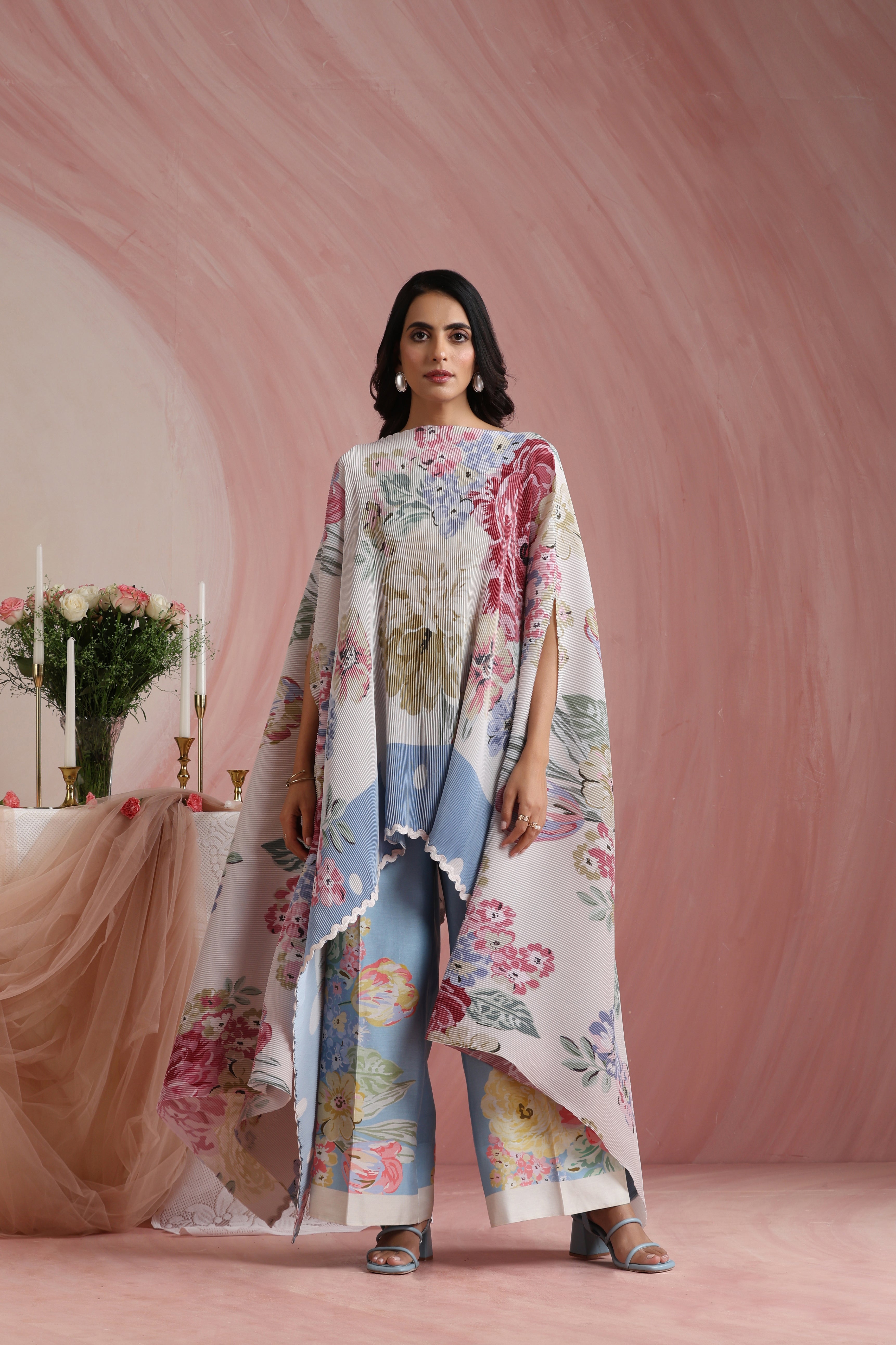 Rose Mahal Cape Set