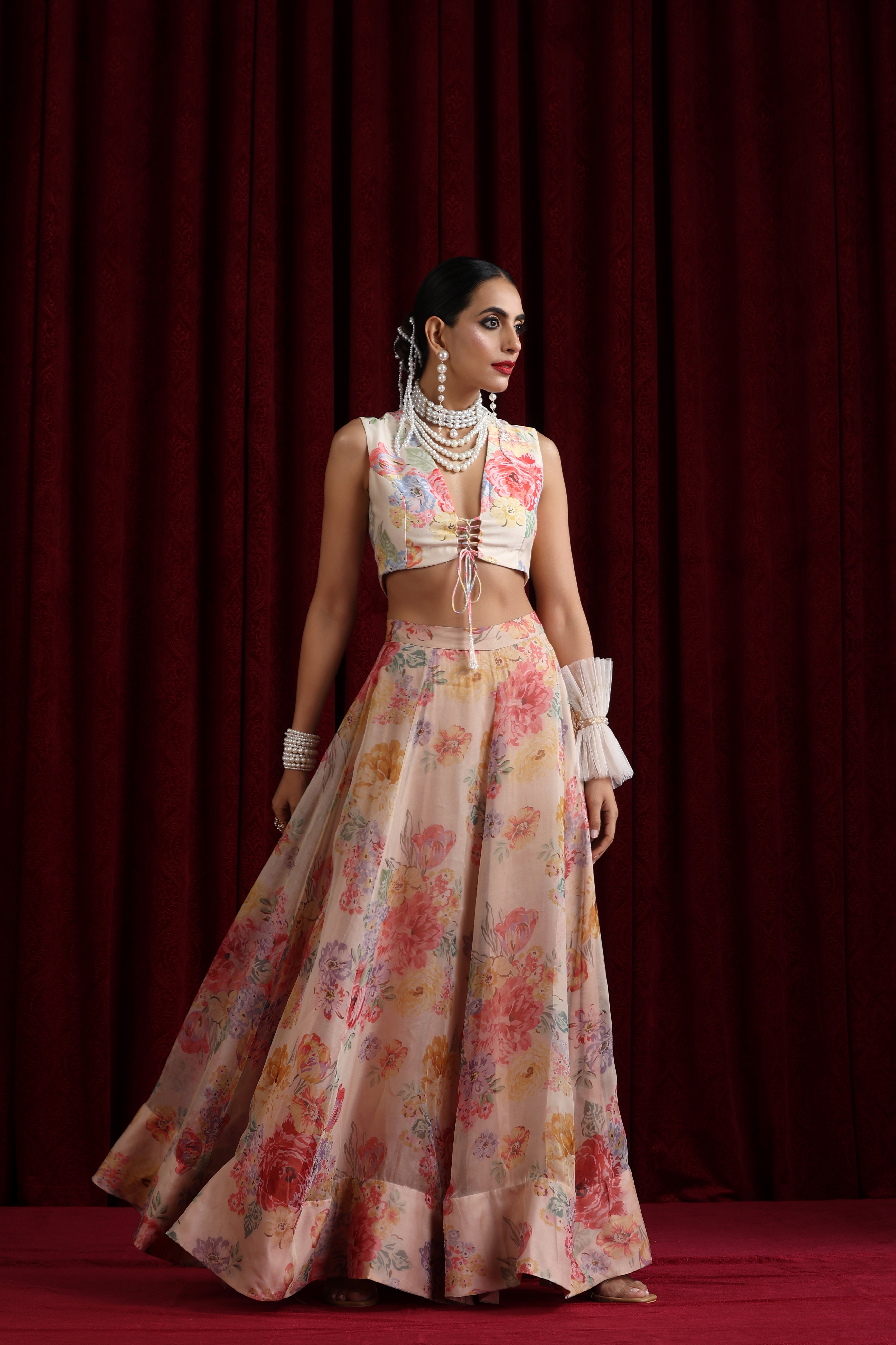 Rose Mahal Lehenga Set