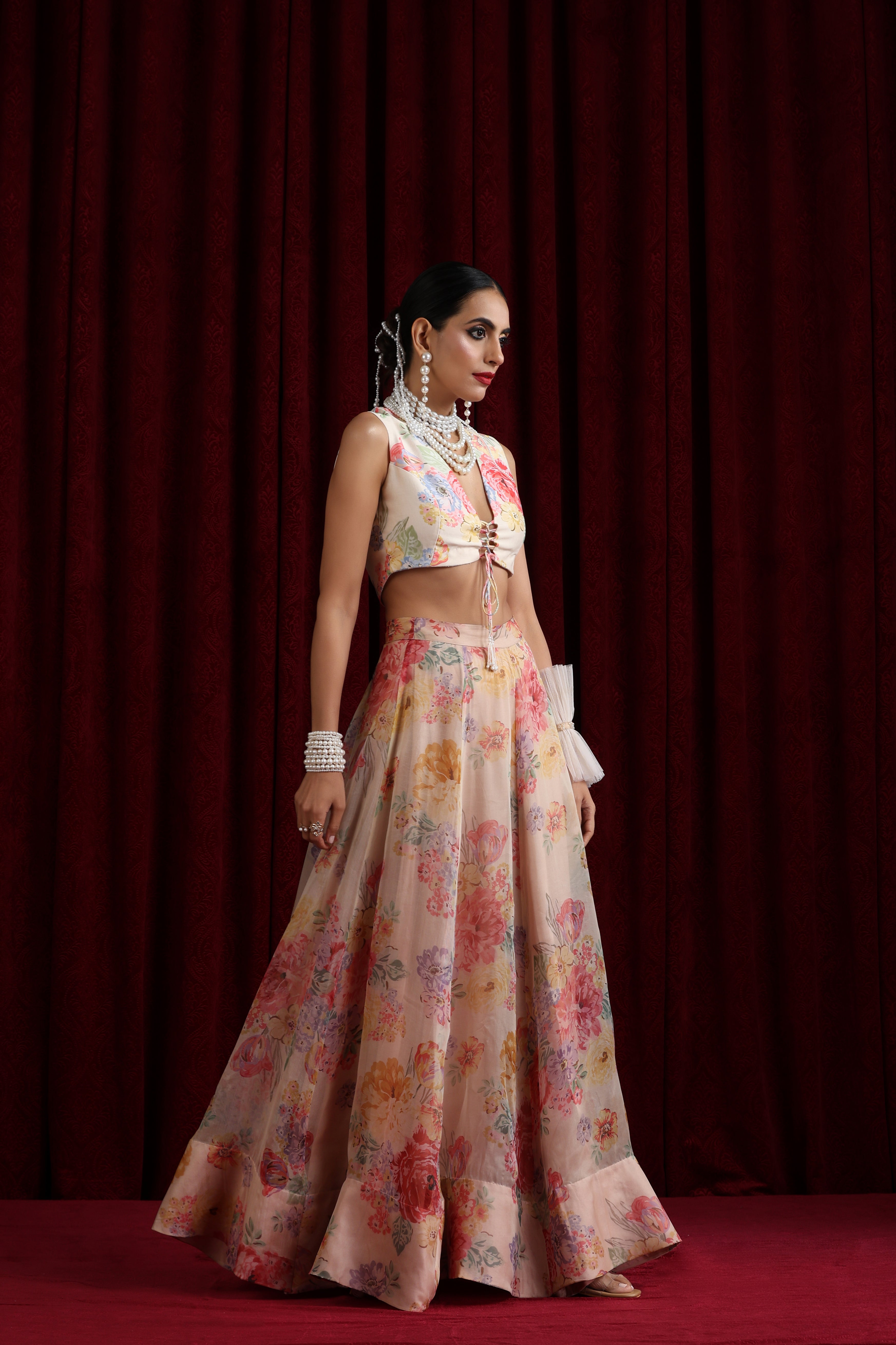 Rose Mahal Lehenga Set