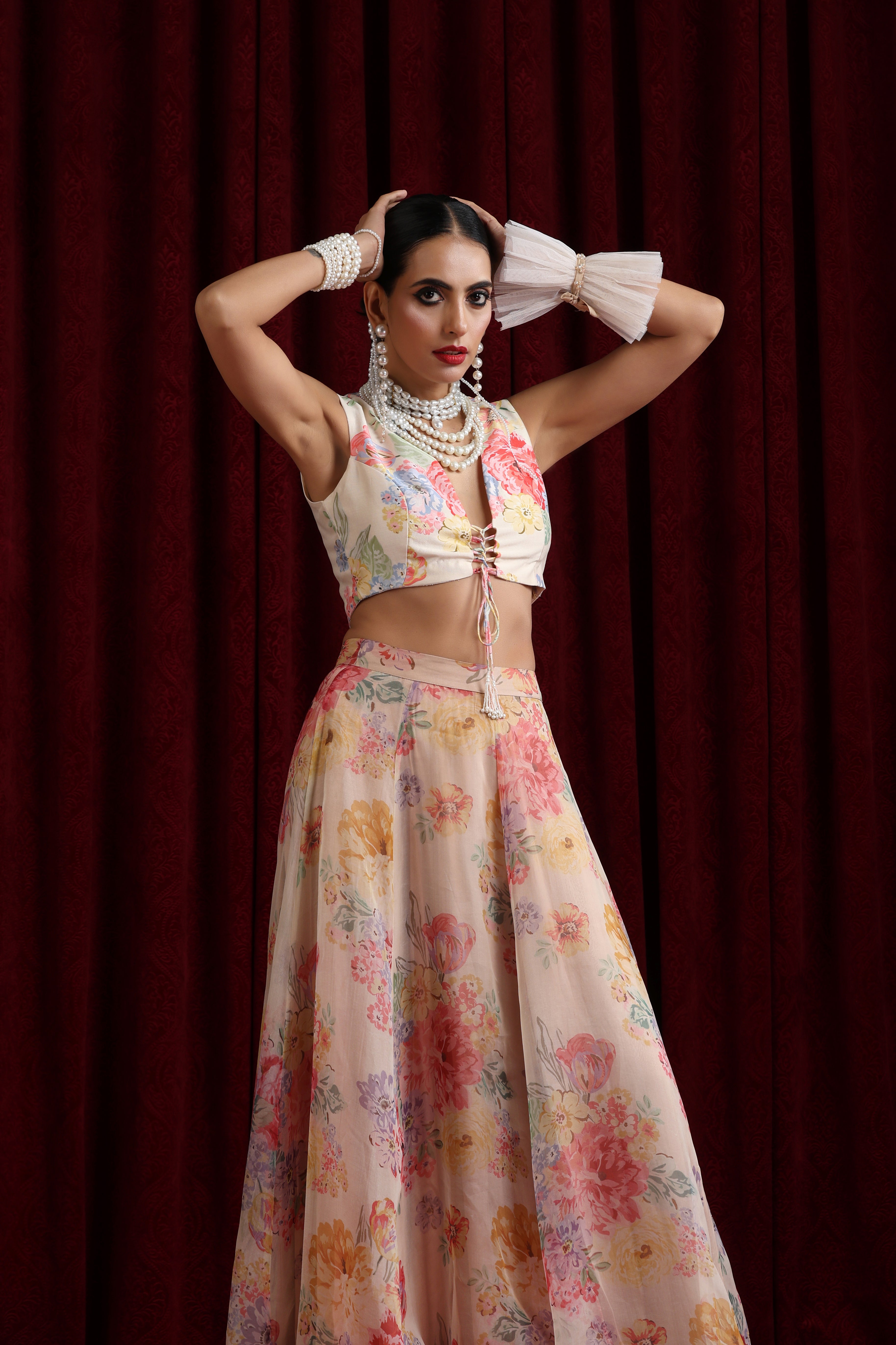 Rose Mahal Lehenga Set