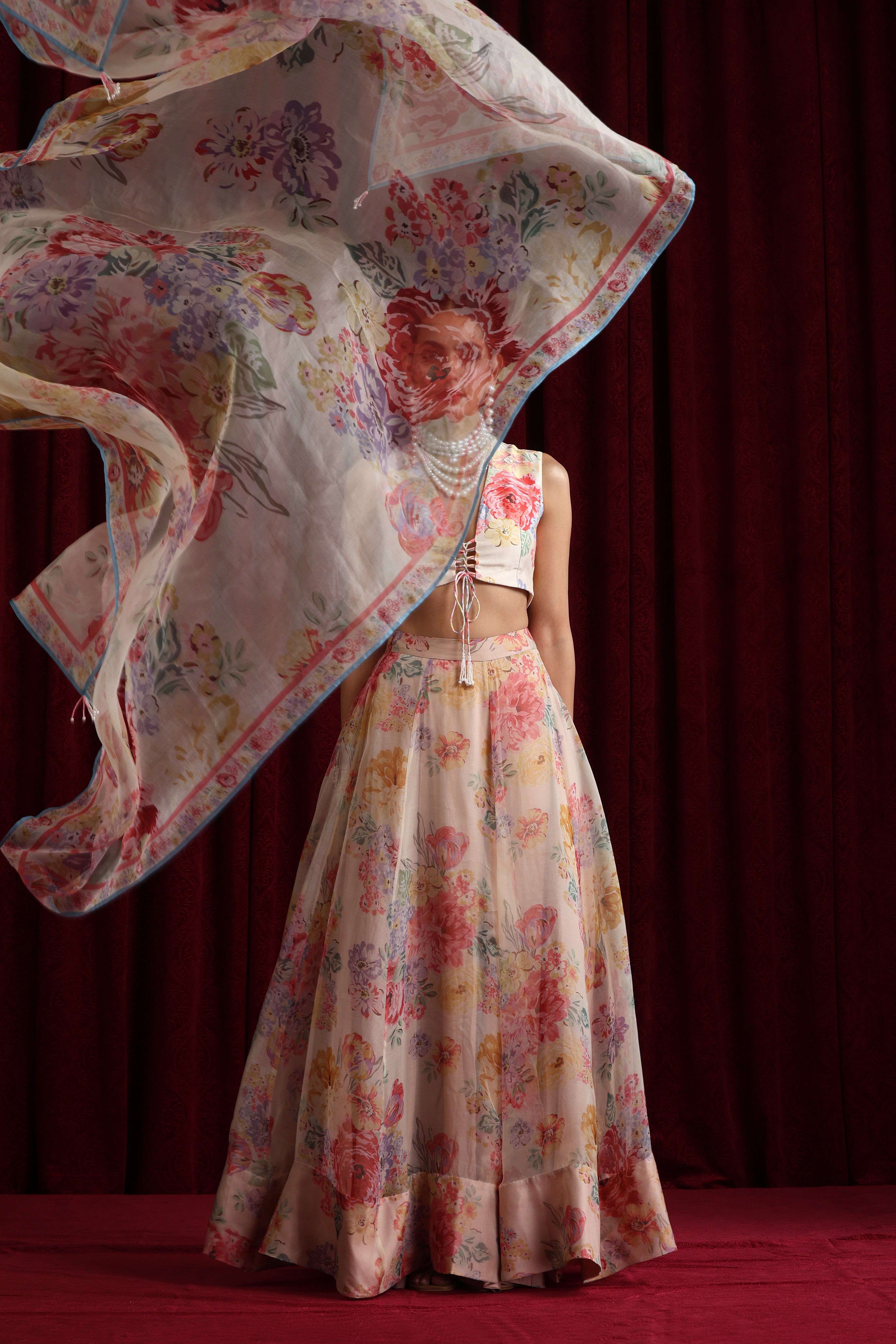 Rose Mahal Lehenga Set