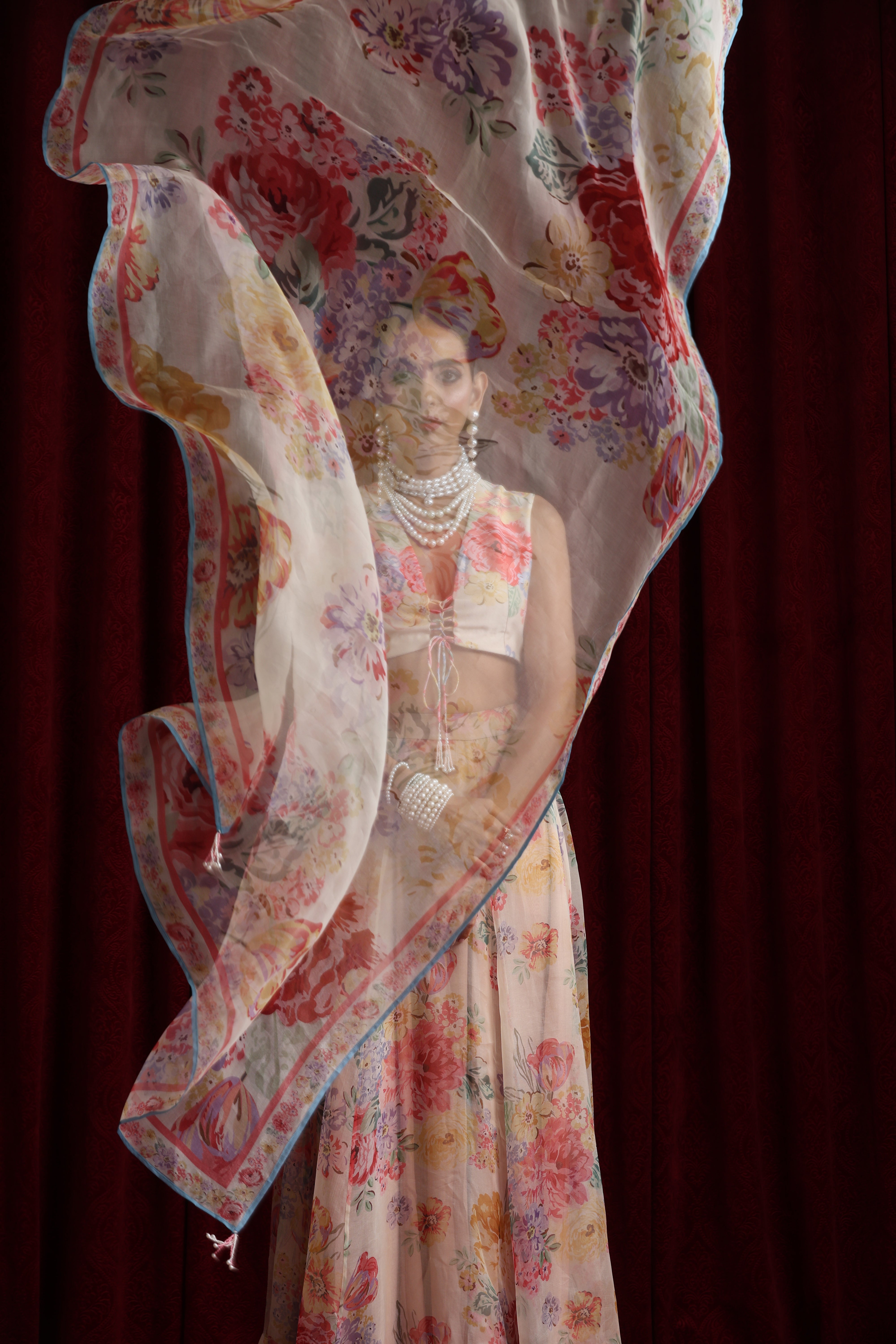 Rose Mahal Lehenga Set