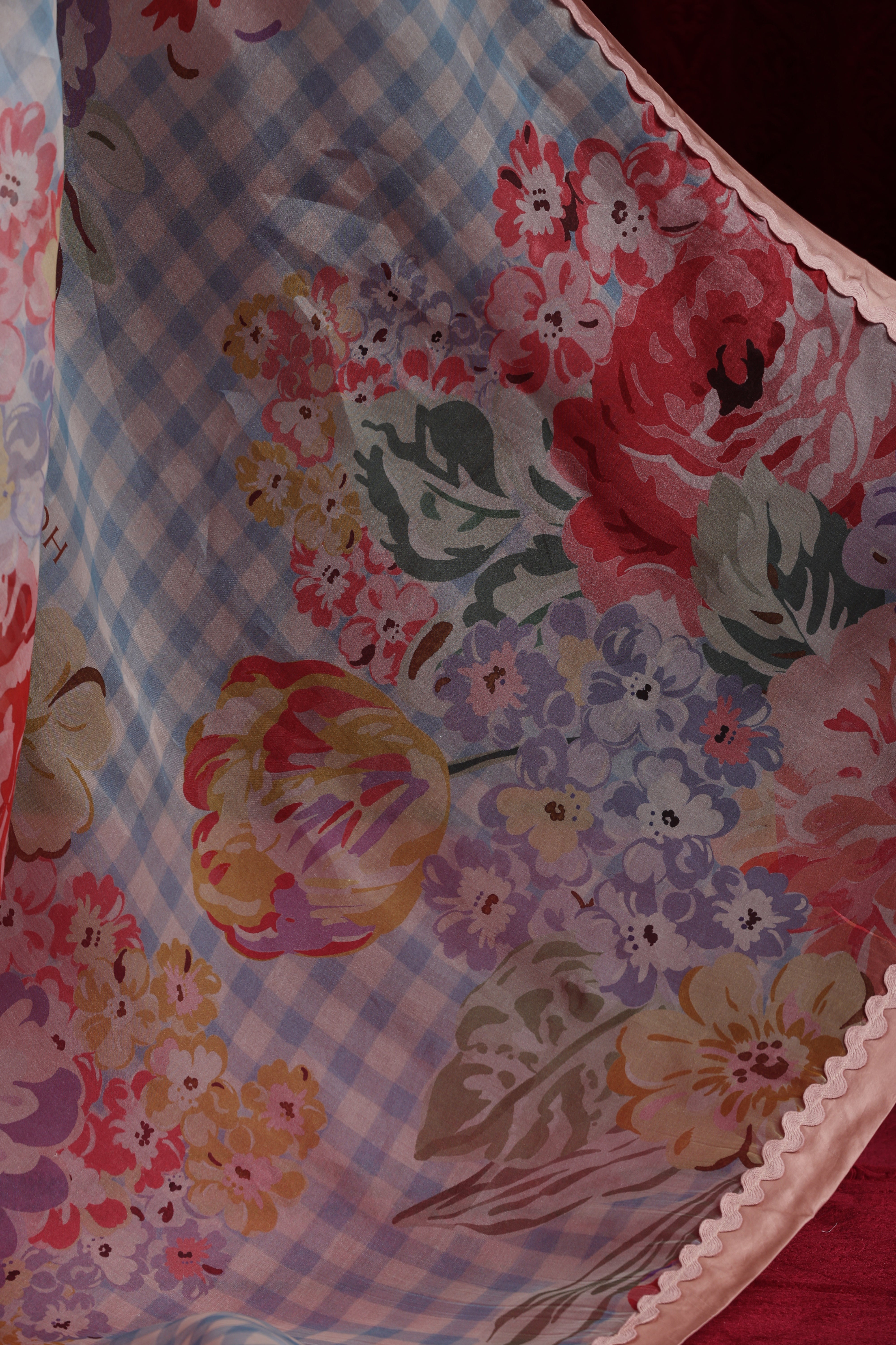 Rani Bloom Saree Set