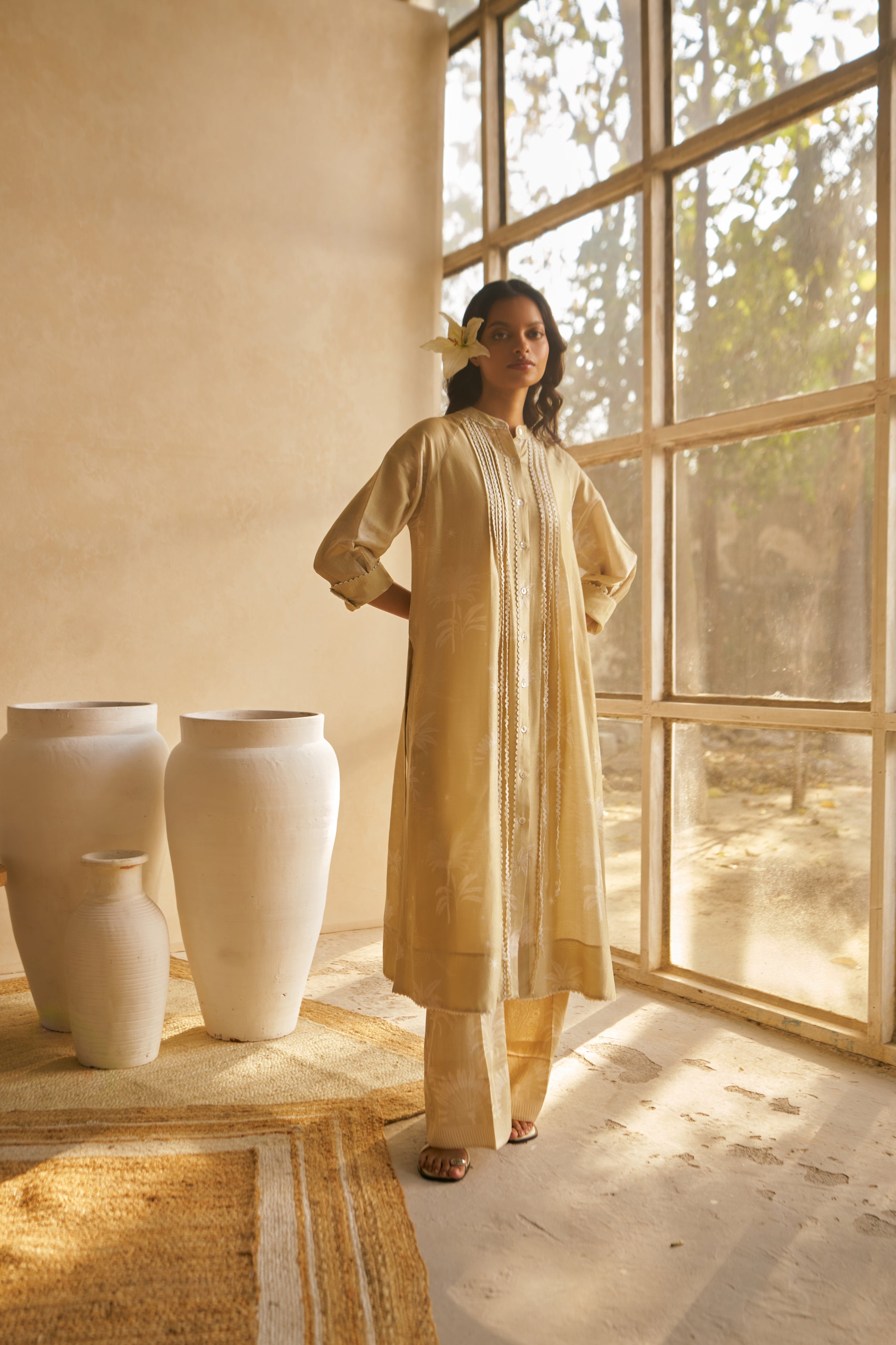 Moonlit Palms Co-ord Set