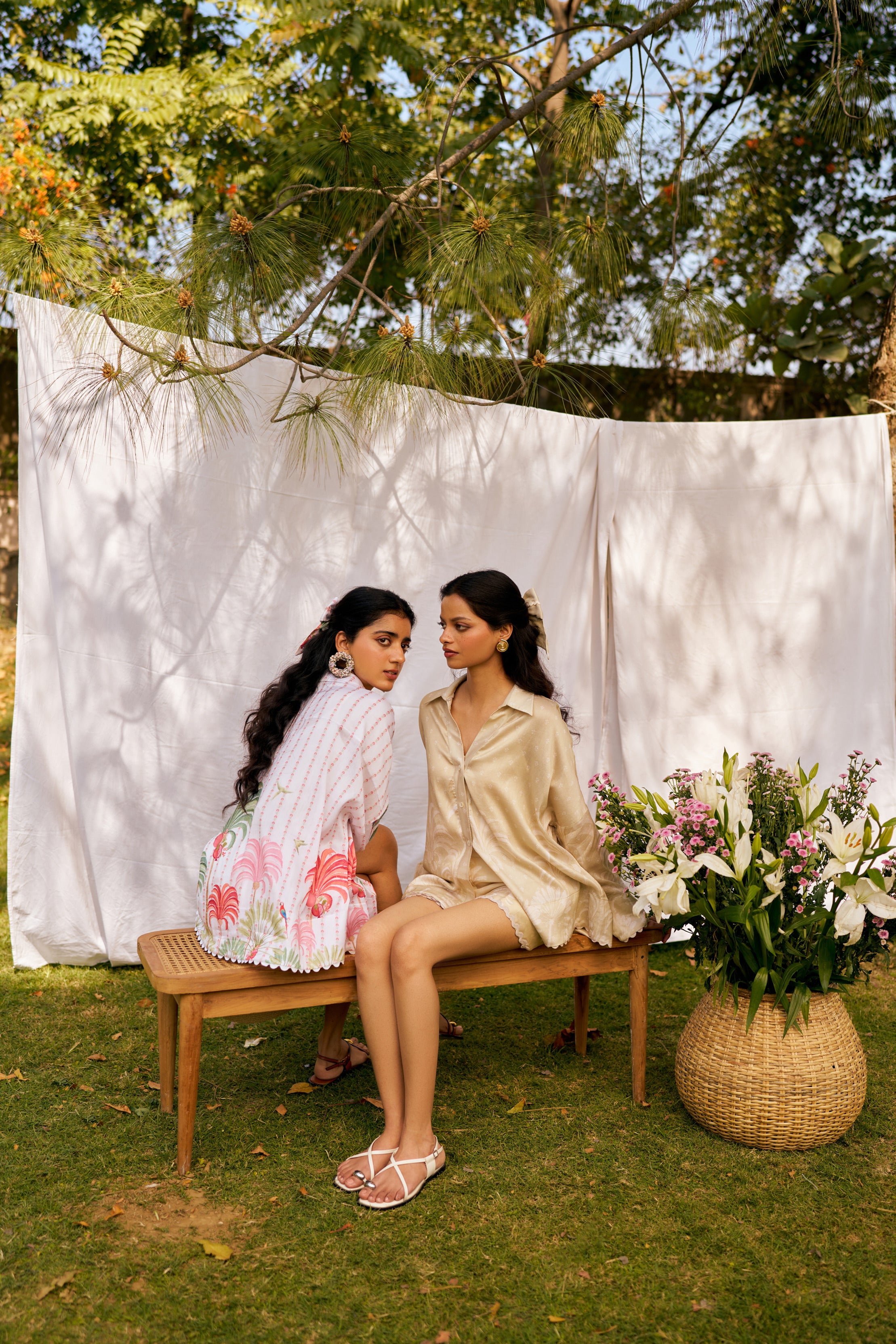 Plume & Palms  Co-ord Set